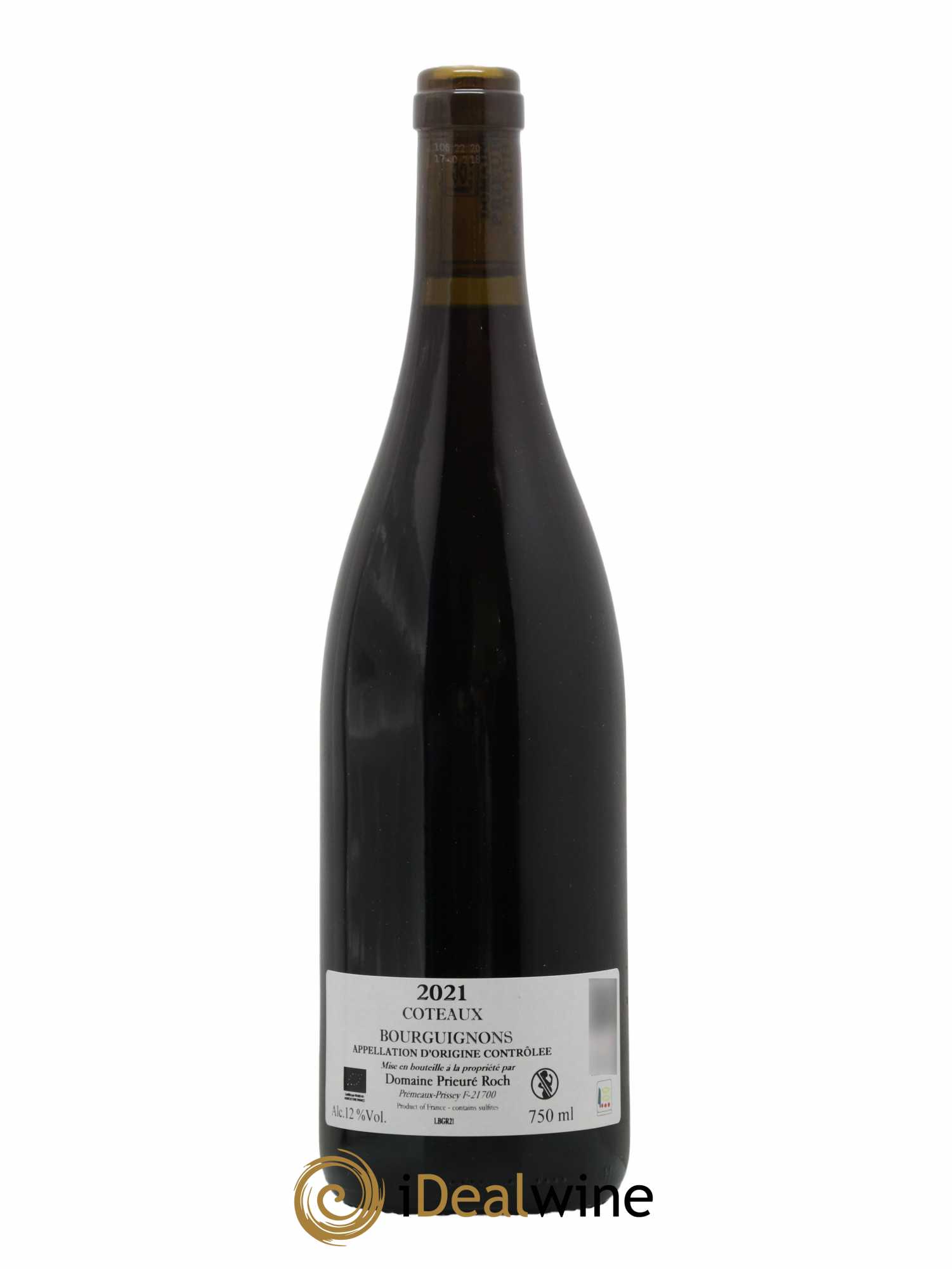 Coteaux Bourguignons Prieuré Roch 2021 - Lot de 1 bouteille - 1