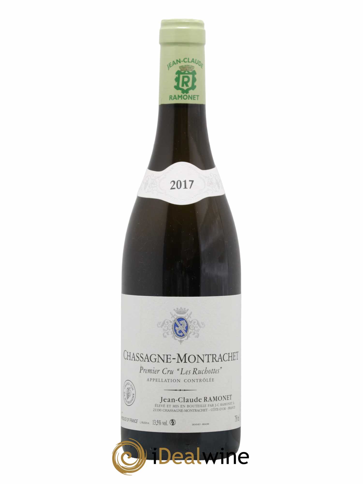 Chassagne-Montrachet 1er Cru Les Ruchottes Ramonet (Domaine) 2017 - Lot de 1 bouteille - 0