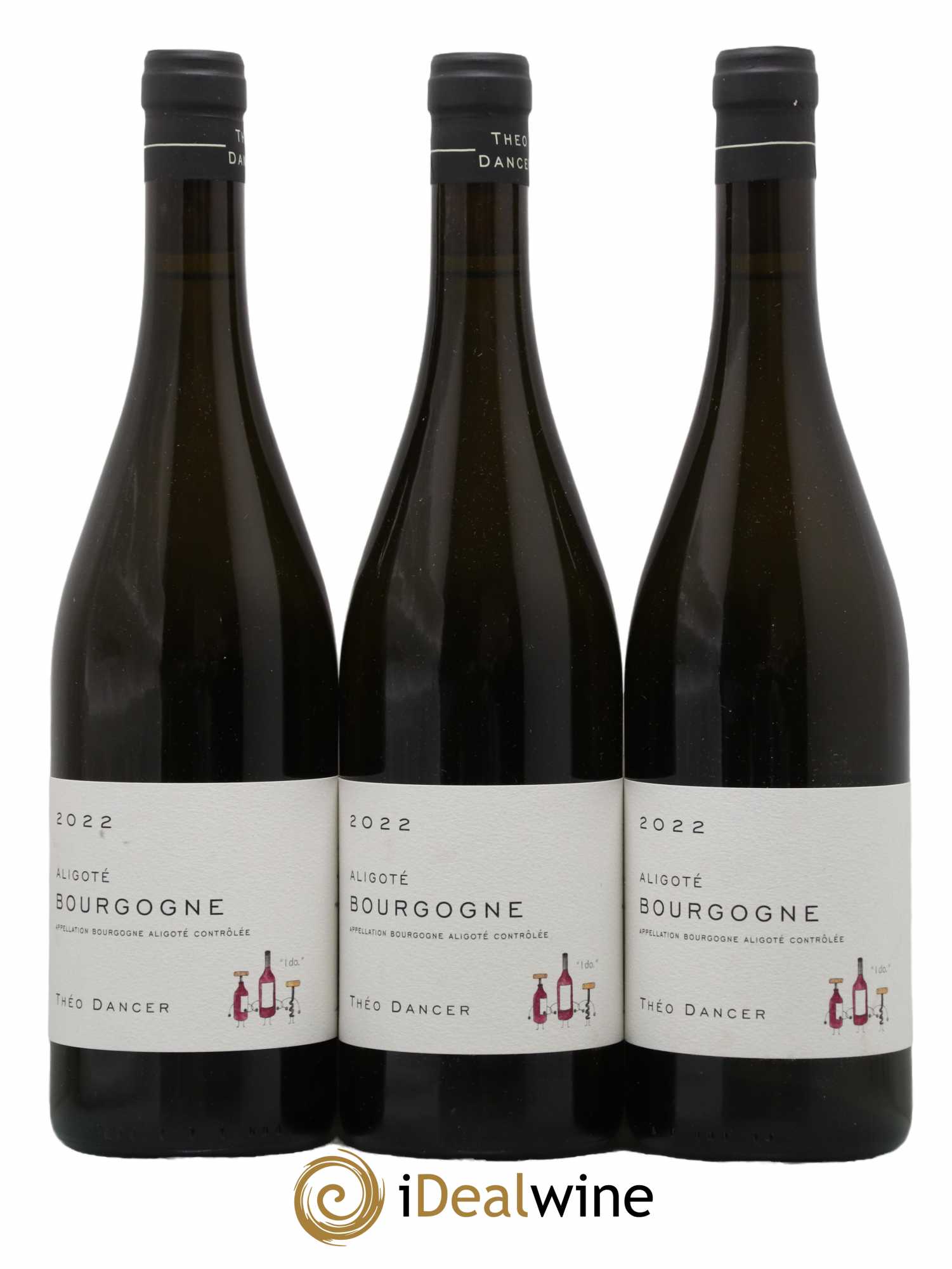 Bourgogne Aligoté Domaine Théo Dancer 2022 - Lot de 3 bouteilles - 0