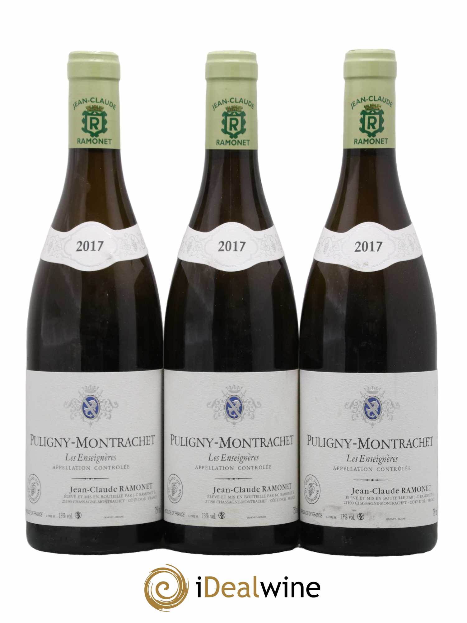 Puligny-Montrachet Les Enseignères Ramonet (Domaine) 2017 - Lot de 3 bouteilles - 0