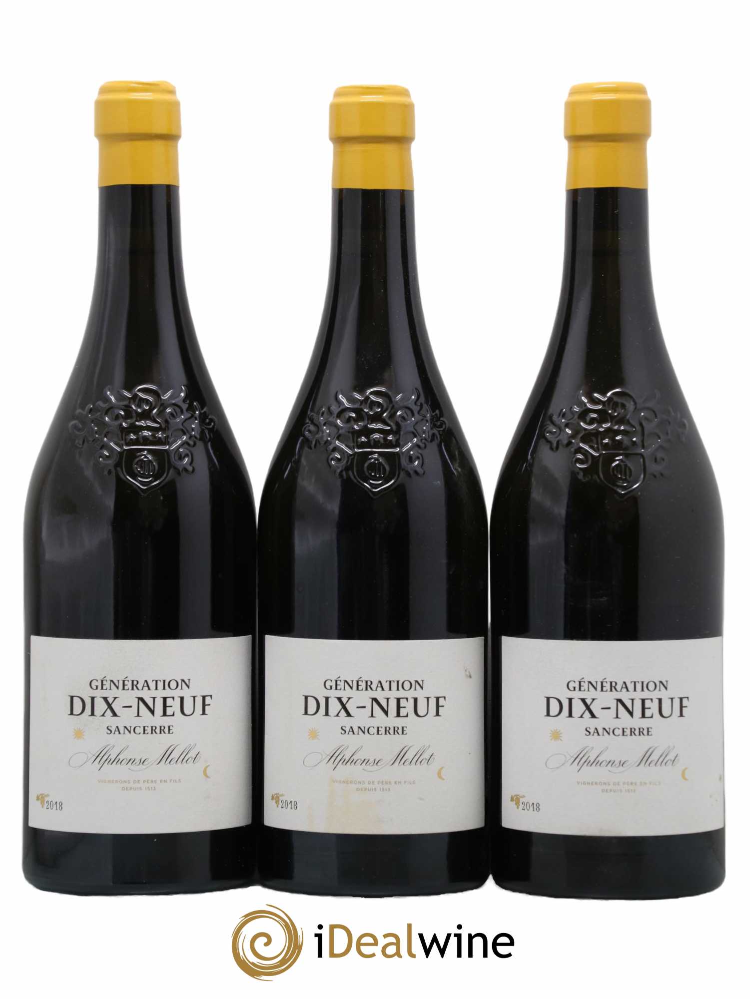 Sancerre Génération XIX Alphonse Mellot 2018 - Lot de 3 bouteilles - 0