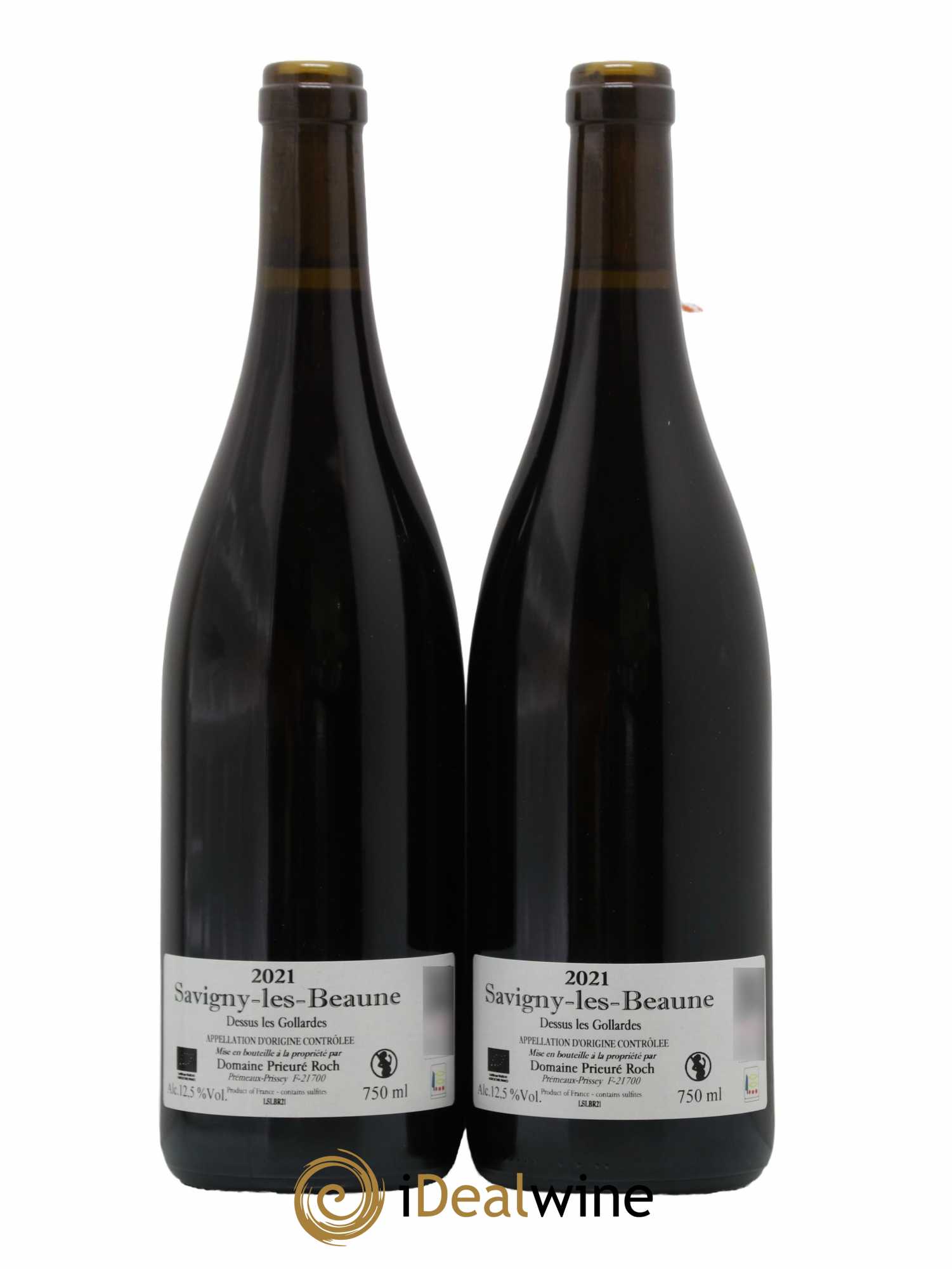 Savigny-lès-Beaune Dessus Les Gollardes Prieuré Roch 2021 - Lot de 2 bouteilles - 1