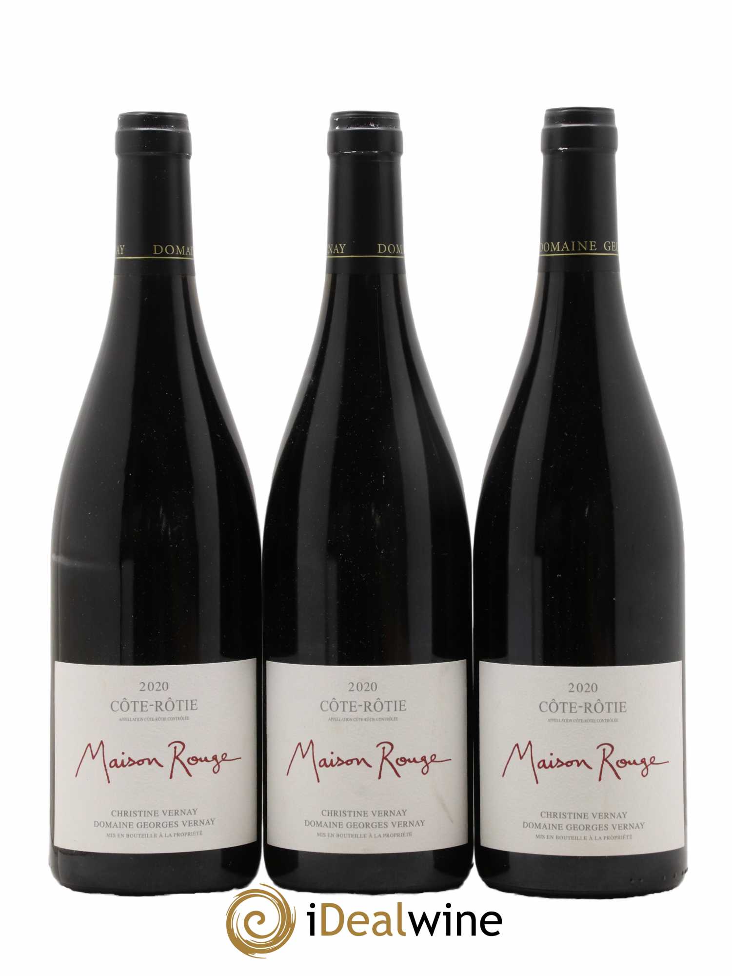 Côte-Rôtie Maison Rouge Georges Vernay 2020 - Lot de 3 bouteilles - 0