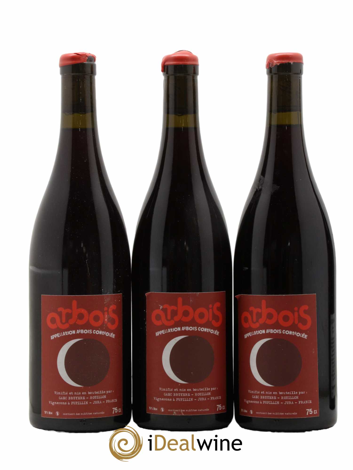 Arbois Ploussard Trousseau Adeline Houillon & Renaud Bruyère 2018 - Lot de 3 bouteilles - 0