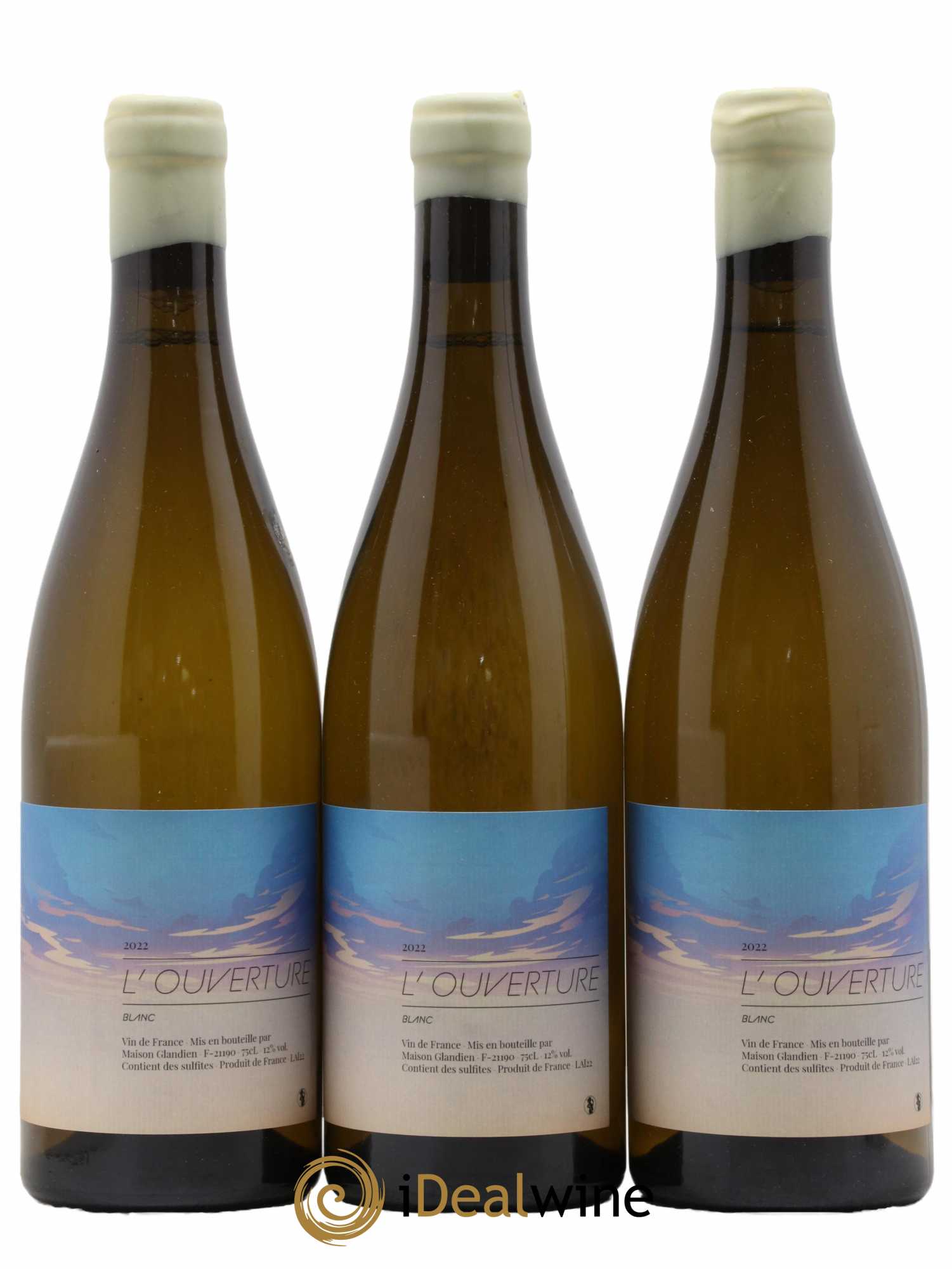 Vin de France L'Ouverture Maison Glandien 2022 - Lot de 3 bouteilles - 0