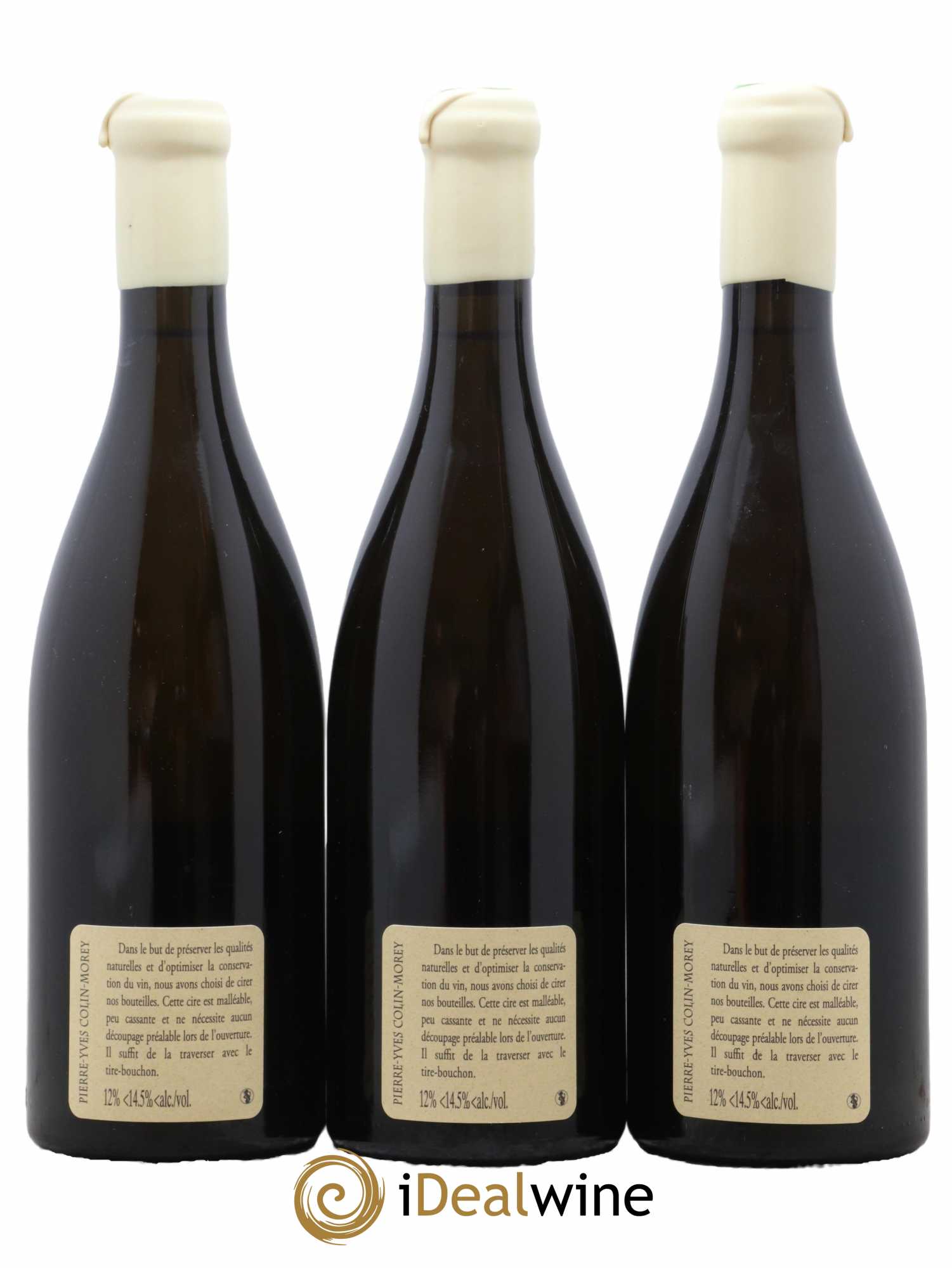 Meursault 1er Cru Charmes Pierre-Yves Colin Morey 2020 - Lot de 3 bouteilles - 1