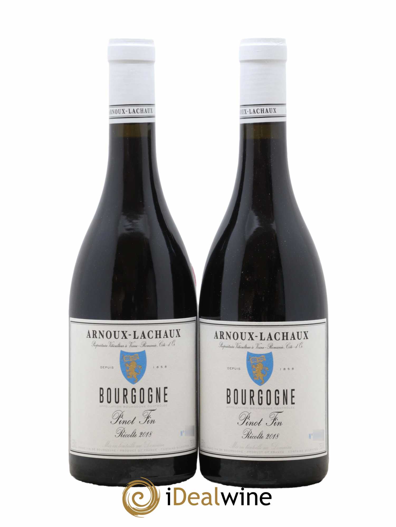 Bourgogne Pinot Fin Arnoux-Lachaux (Domaine) 2018 - Lot de 2 bouteilles - 0