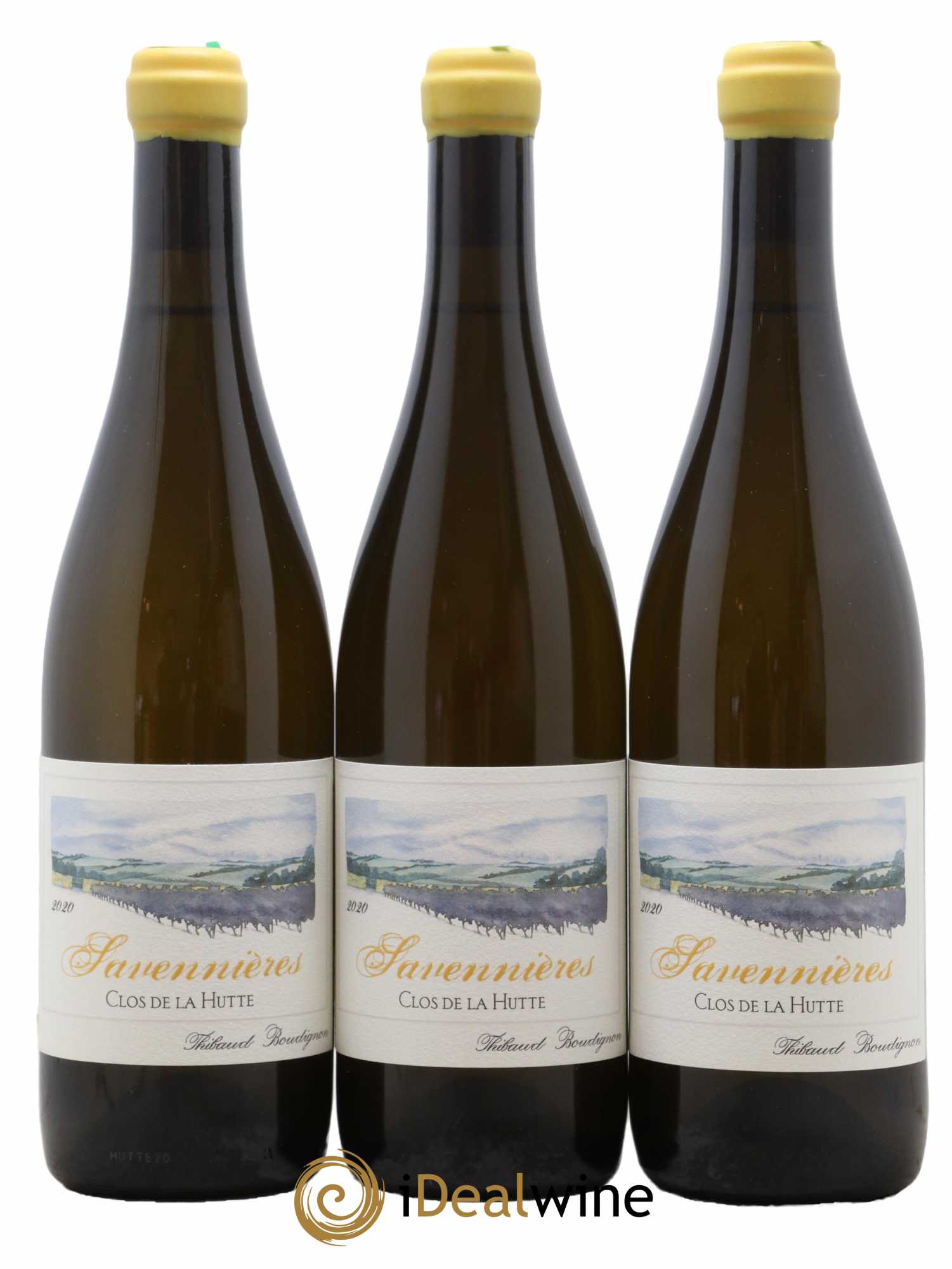 Savennières Clos de la Hutte Thibaud Boudignon 2020 - Lot de 3 bouteilles - 0