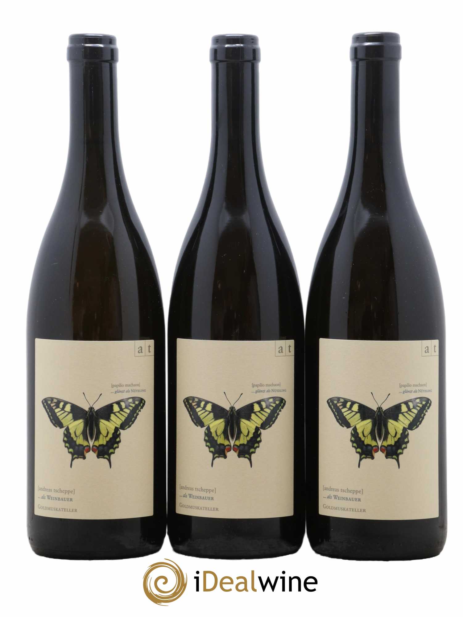 Autriche Schwalbenschwanz Goldmuskateller Maz Andreas Scheppe 2021 - Lot de 3 bouteilles - 0