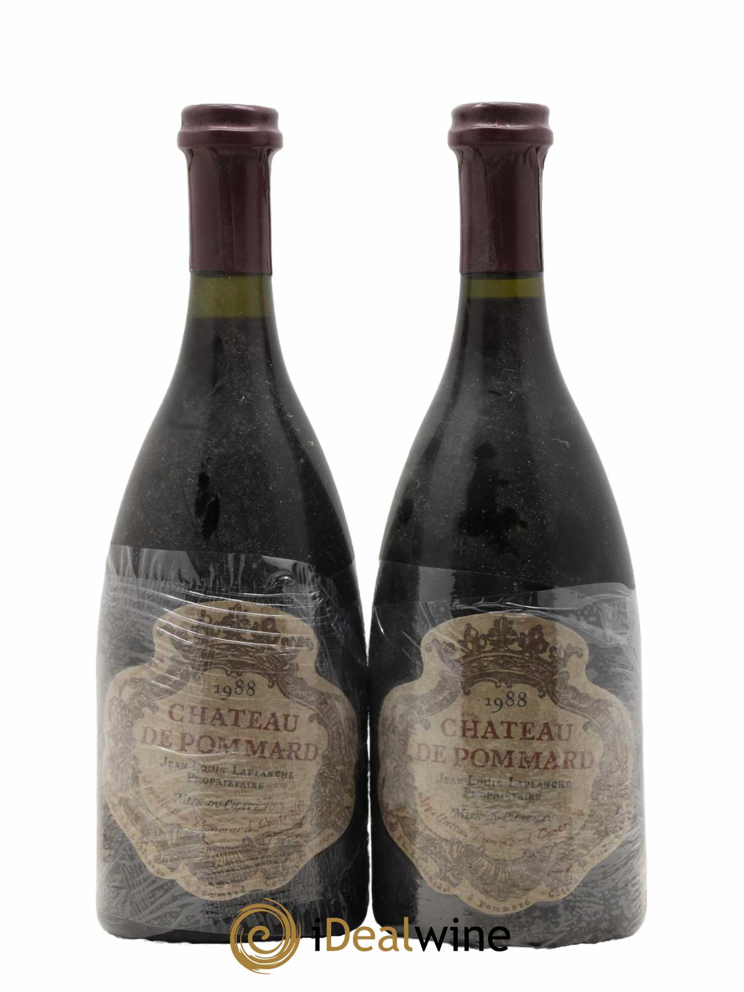Pommard Château de Pommard 1988 - Lot de 2 bouteilles - 0