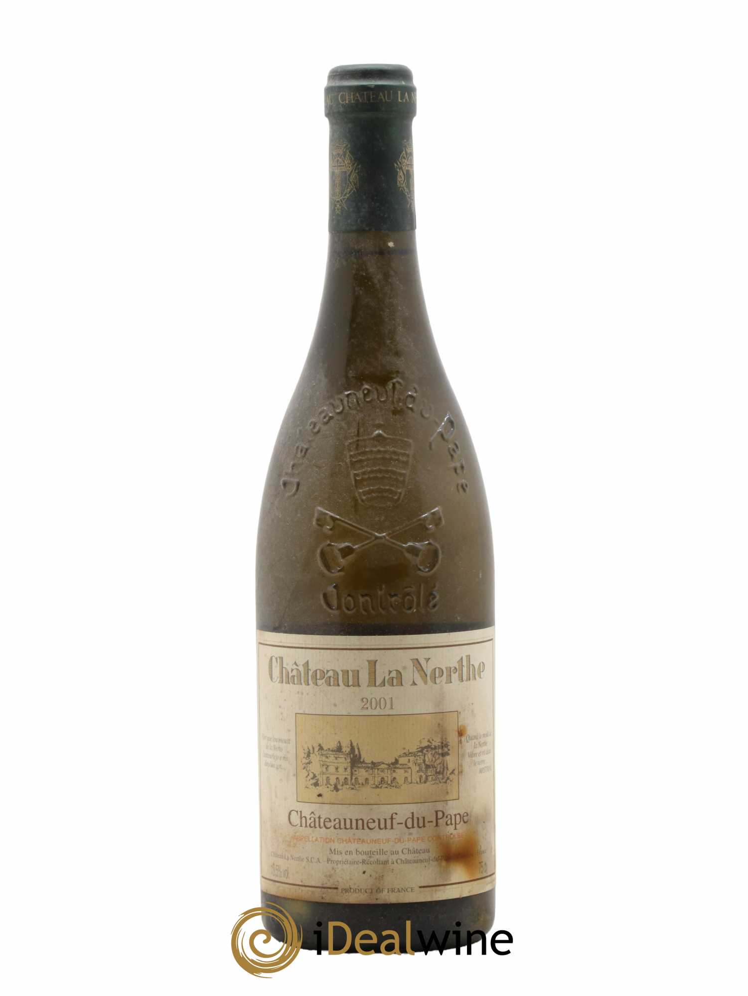 Châteauneuf-du-Pape Château la Nerthe Famille Richard 2001 - Lot de 1 bouteille - 0