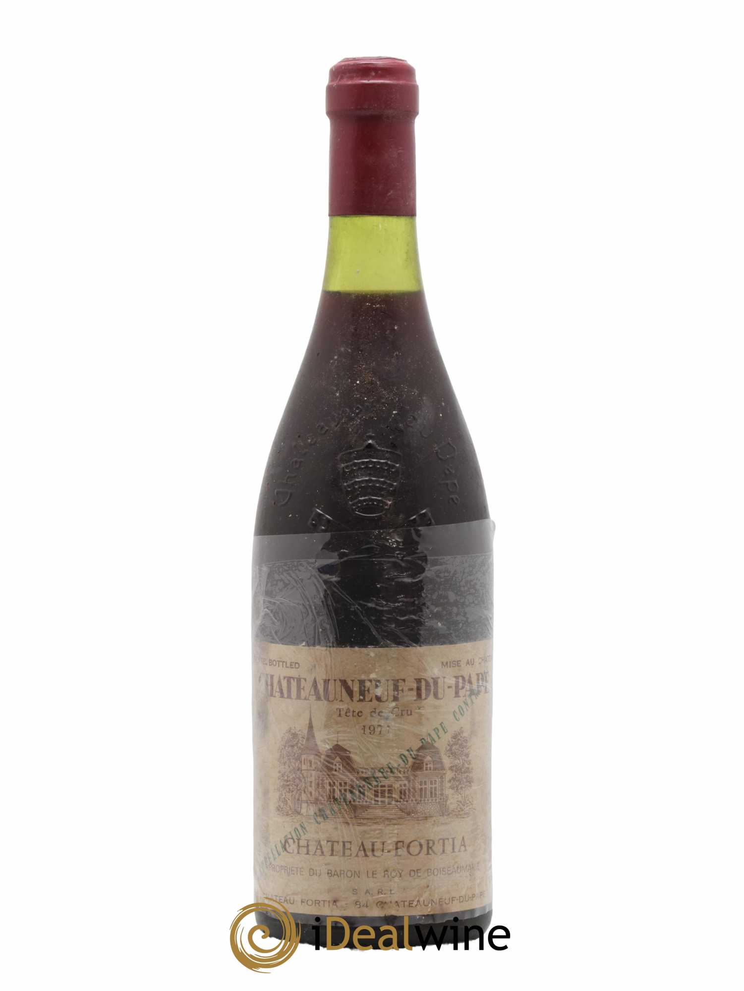 Châteauneuf-du-Pape Château Fortia 1971 - Lot de 1 bouteille - 0