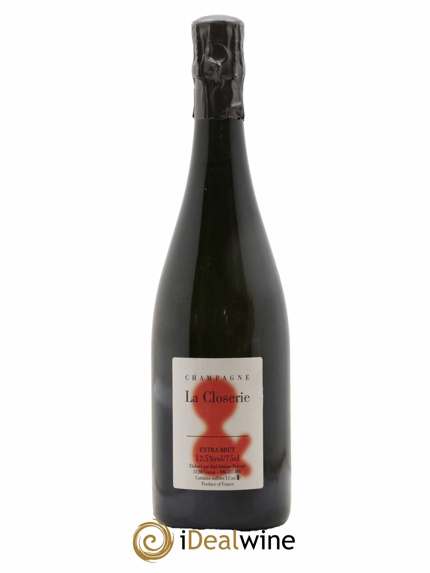 Champagne La Closerie Extra Brut Jerome Prevost - Lot de 1 bouteille - 0