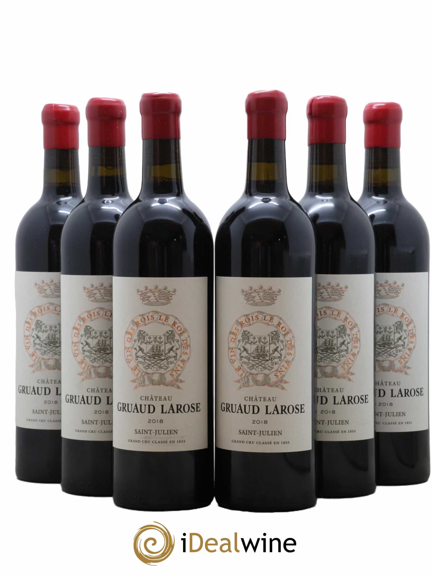 Château Gruaud Larose 2ème Grand Cru Classé 2018 - Lot de 6 bouteilles - 0