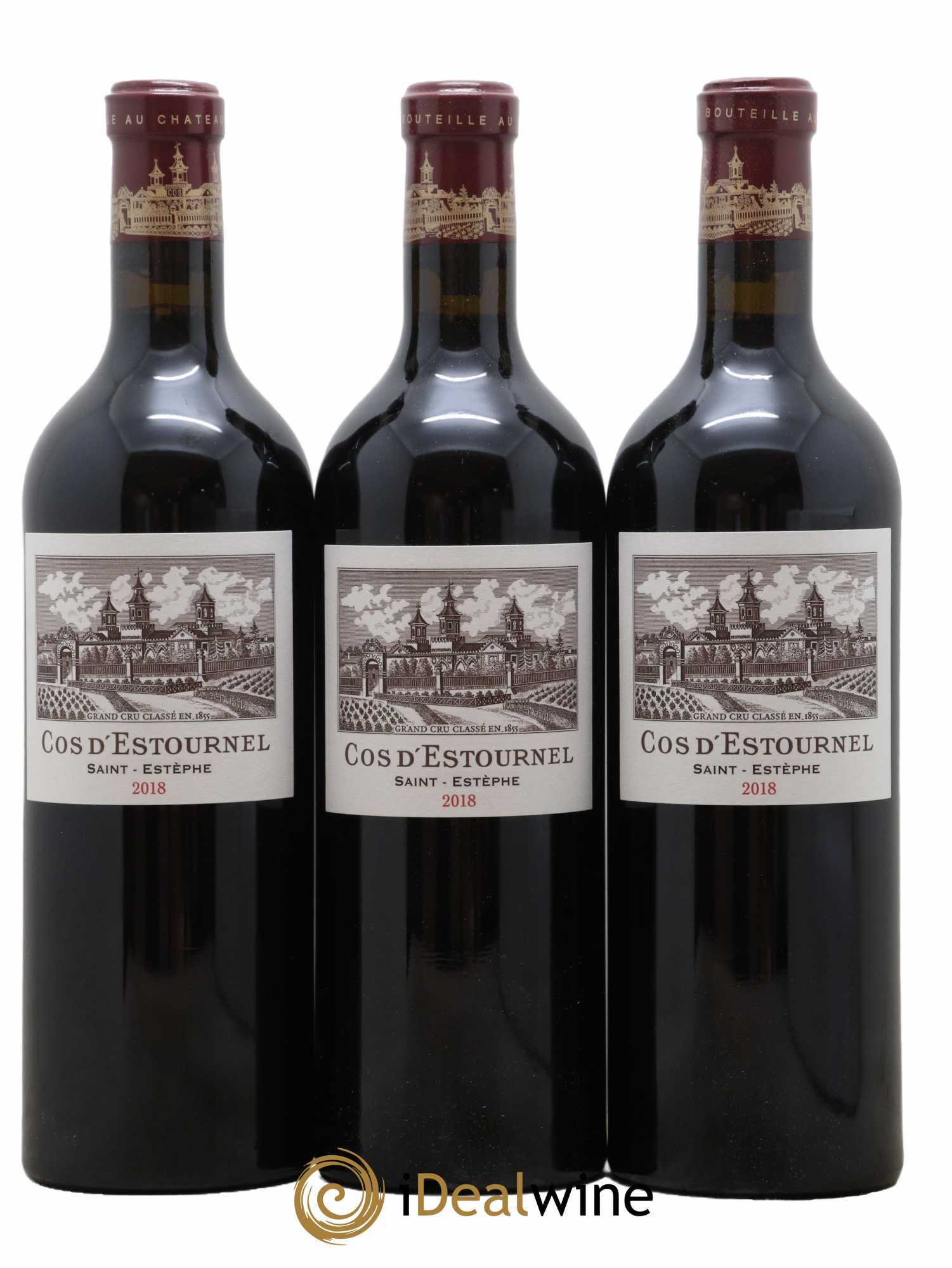 Cos d'Estournel 2ème Grand Cru Classé 2018 - Lot de 6 bouteilles - 1