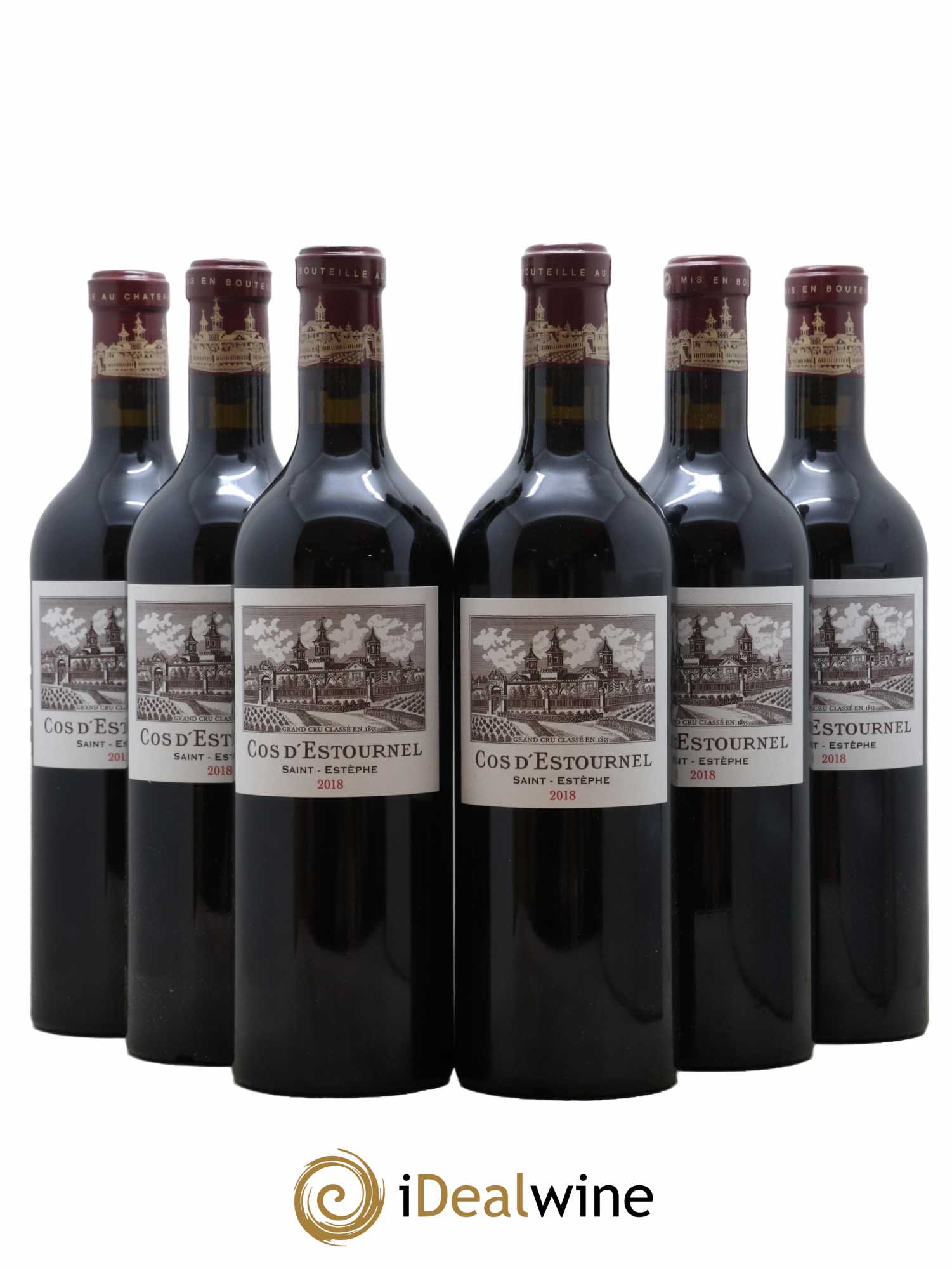 Cos d'Estournel 2ème Grand Cru Classé 2018 - Lot de 6 bouteilles - 0