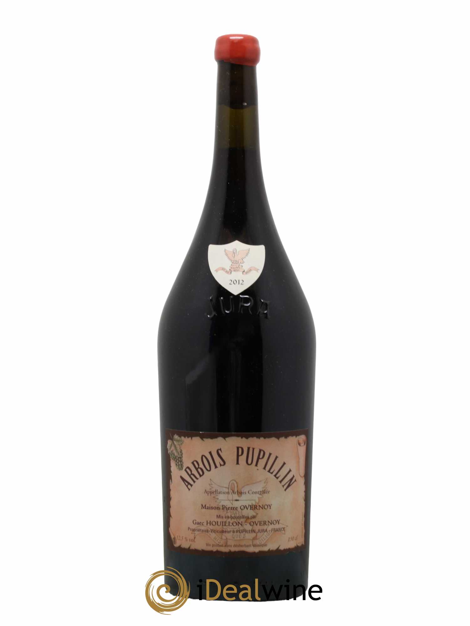 Arbois-Pupillin Poulsard (cire rouge) Overnoy-Houillon (Domaine) 2012 - Lot de 1 magnum - 0