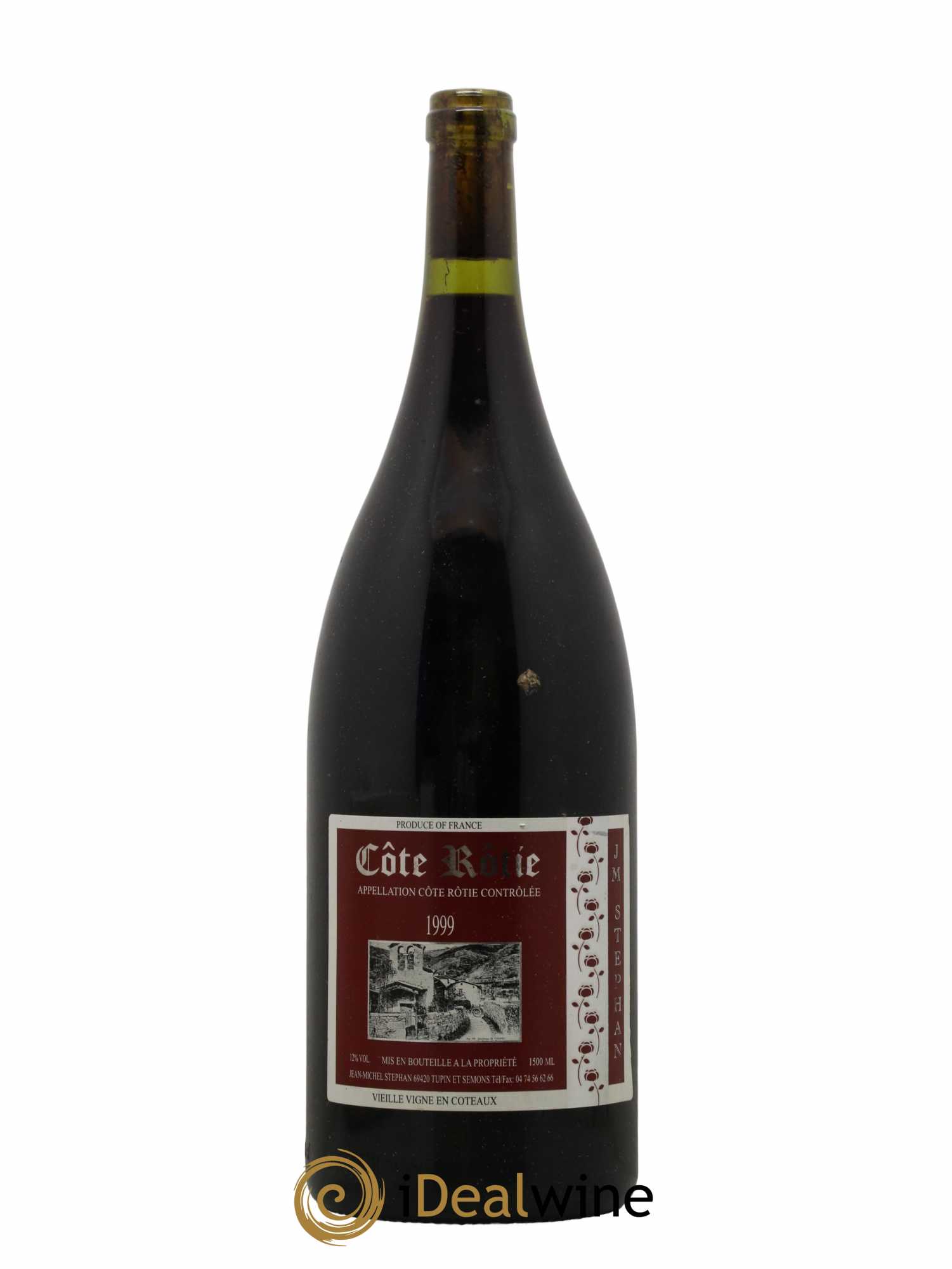 Côte-Rôtie Vieilles Vignes en Coteaux Jean-Michel Stephan 1999 - Lot de 1 magnum - 0