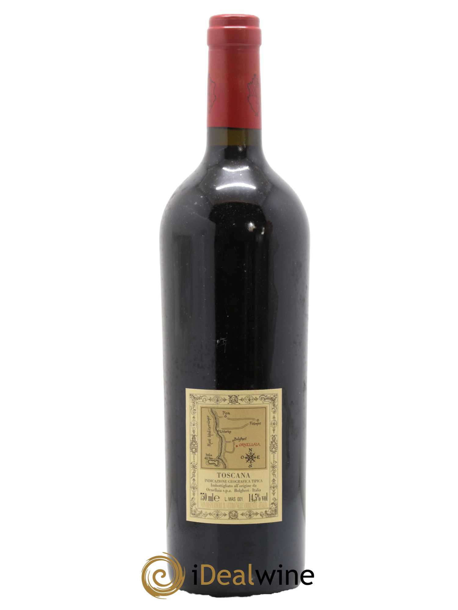 Toscana IGT Tenuta Dell'Ornellaia Masseto Frescobaldi 1998 - Lot de 1 bouteille - 1