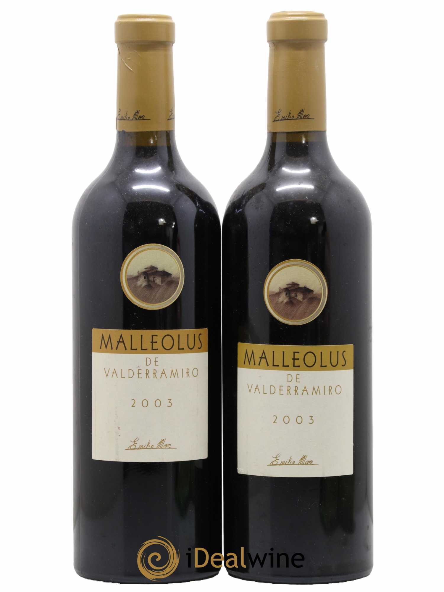 Ribera Del Duero DO Malleolus de Valderramiro Emilio Moro 2003 - Lot de 2 bouteilles - 0