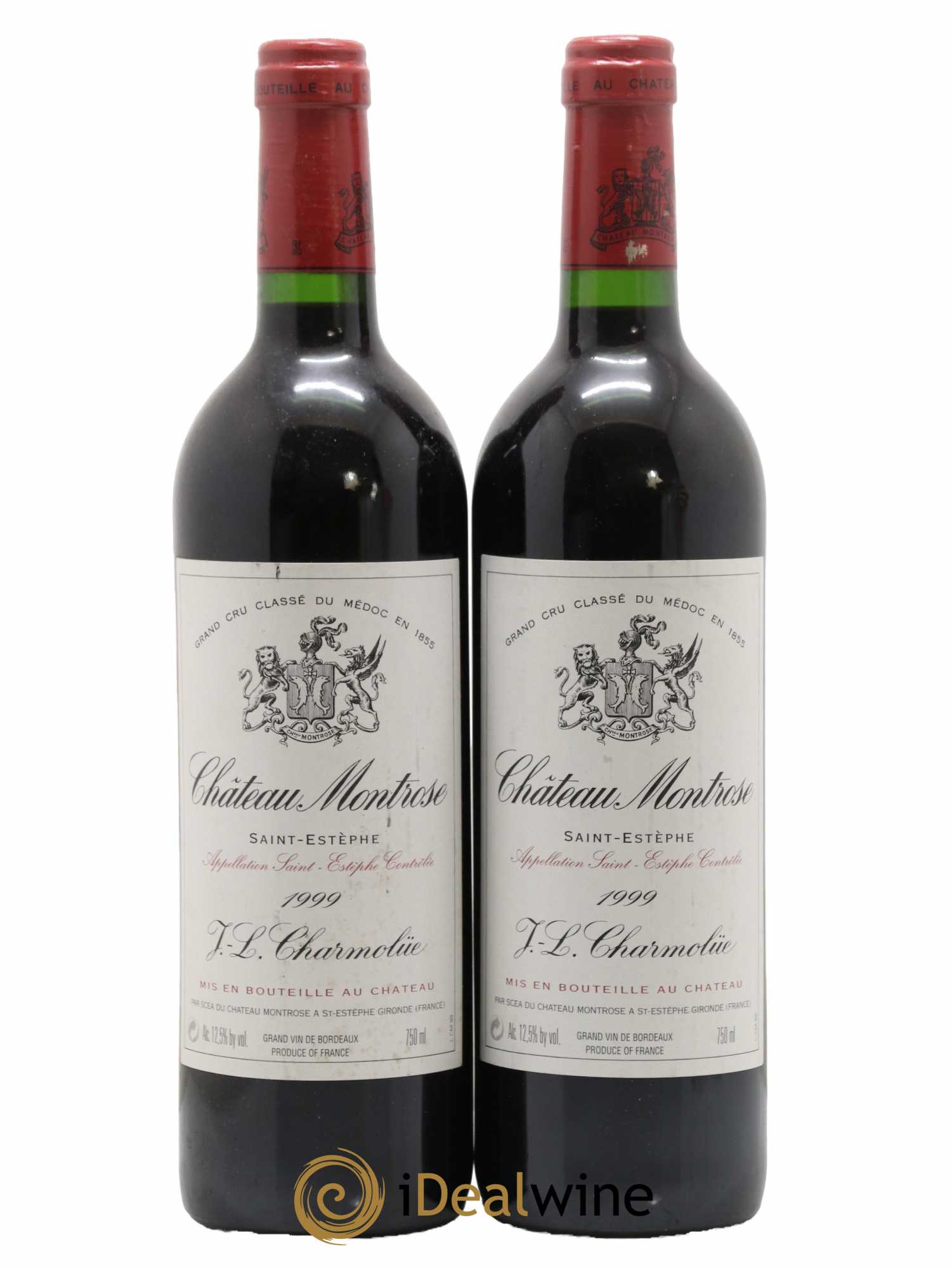Château Montrose 2ème Grand Cru Classé 1999 - Lot de 2 bouteilles - 0