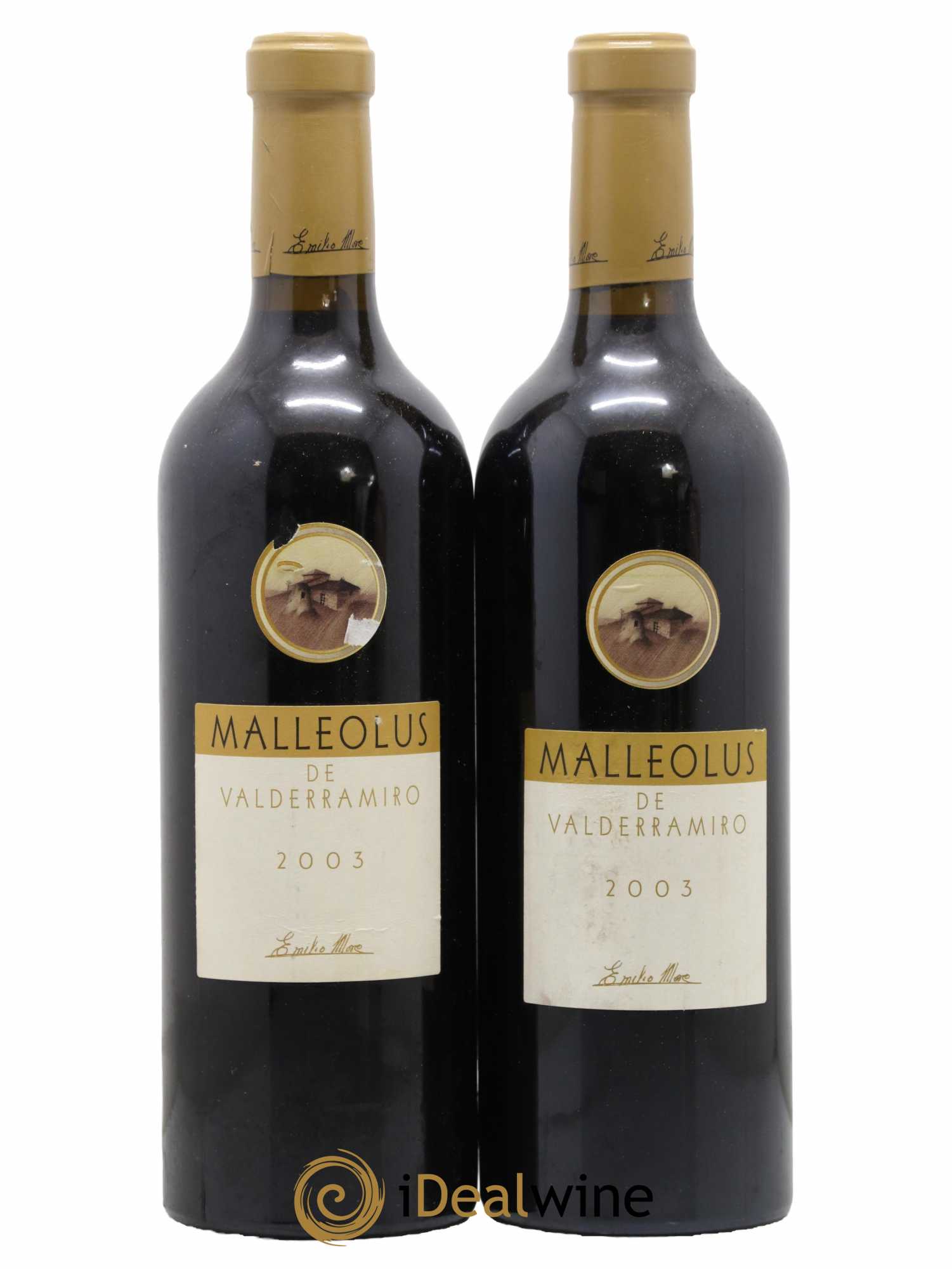 Ribera Del Duero DO Malleolus de Valderramiro Emilio Moro 2003 - Lot de 2 bouteilles - 0