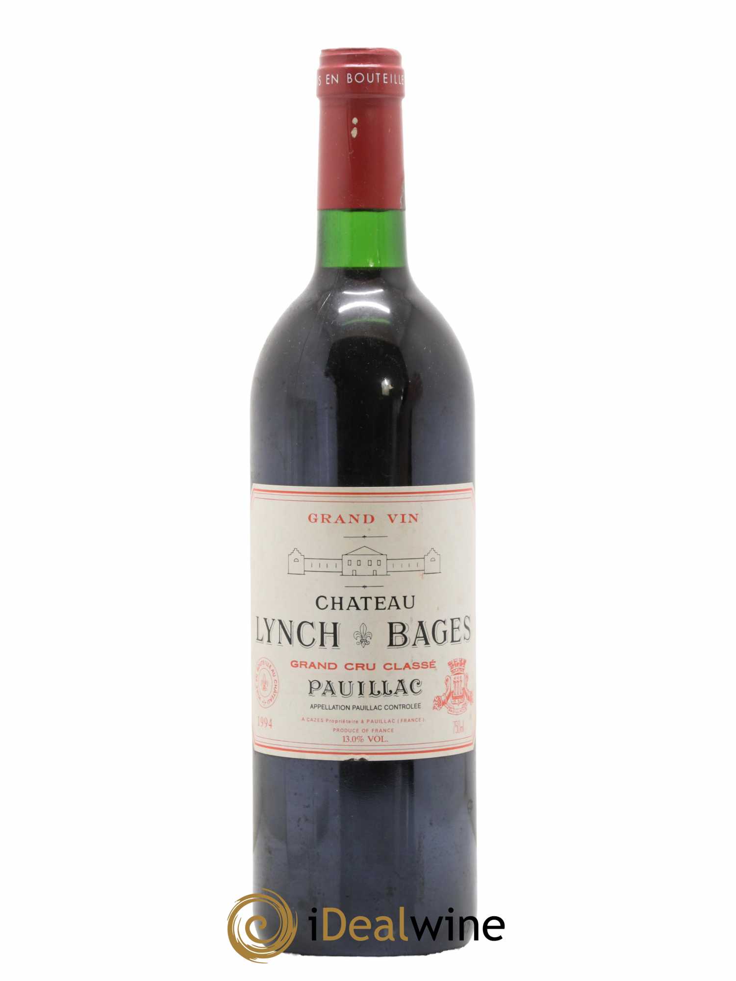 Château Lynch Bages 5ème Grand Cru Classé 1994 - Lot de 1 bouteille - 0