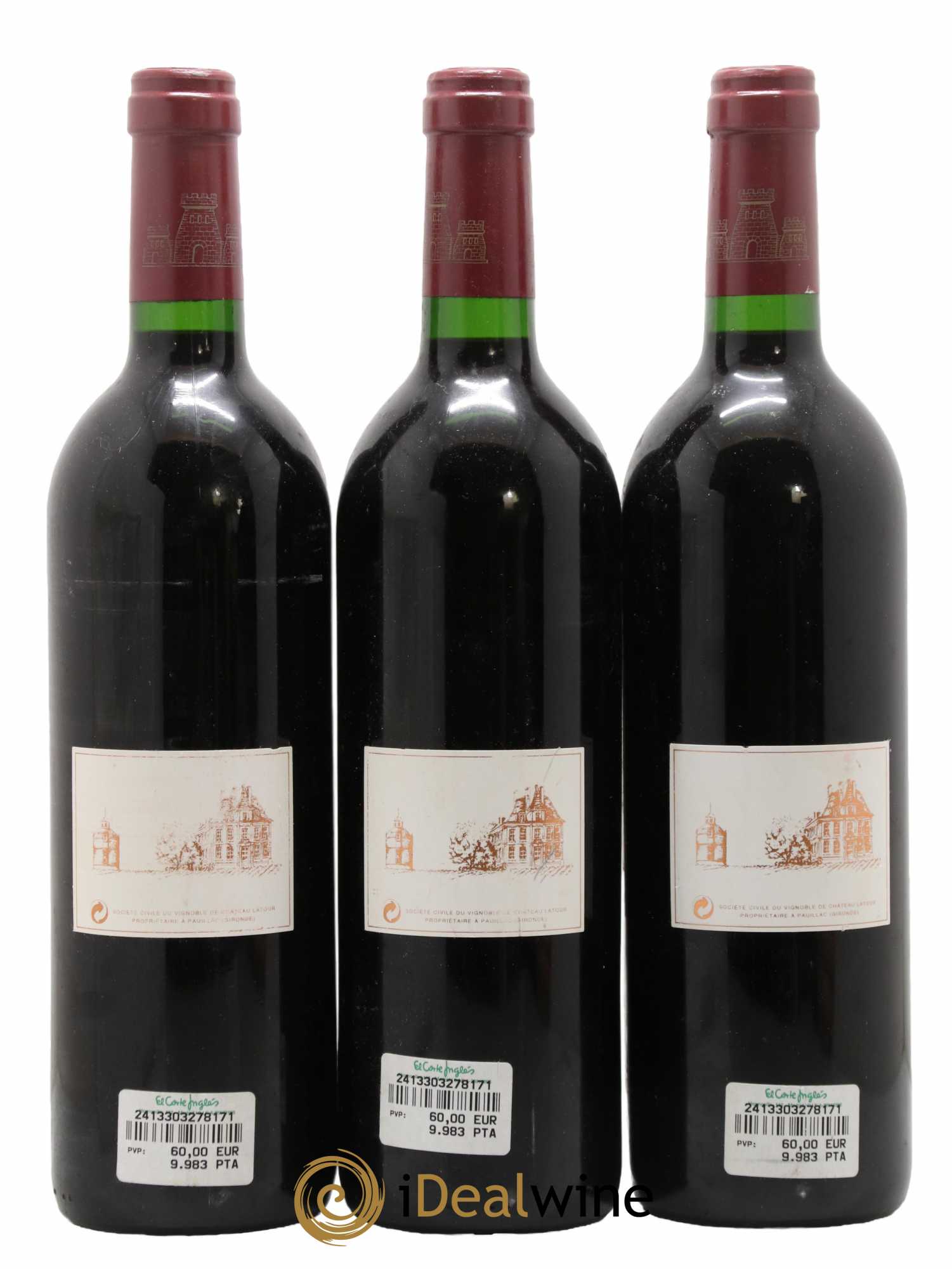 Les Forts de Latour Second Vin 1999 - Lot de 3 bouteilles - 1