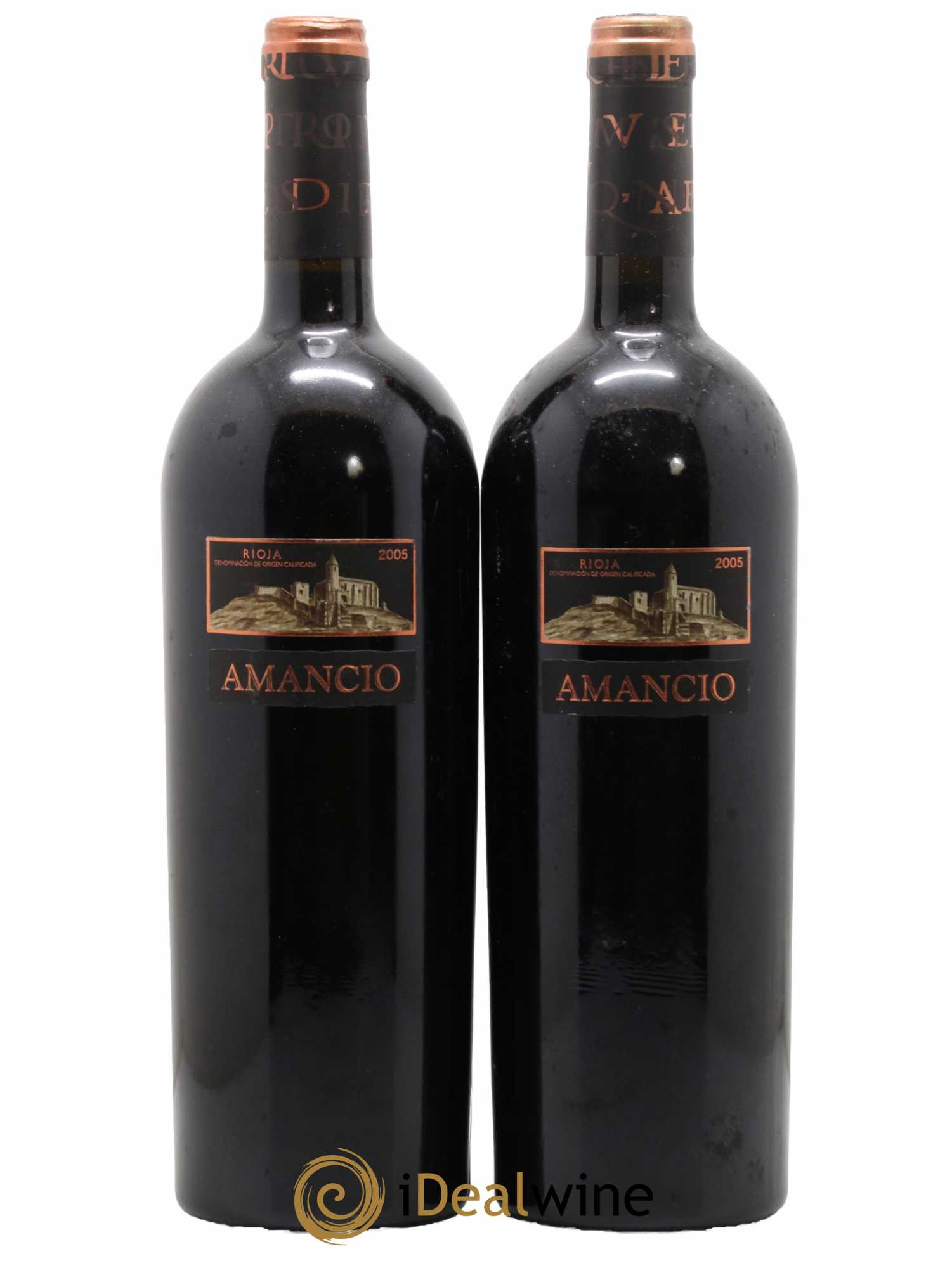 Rioja DOCA Amancio Sierra Cantabria 2005 - Lot de 2 bouteilles - 0