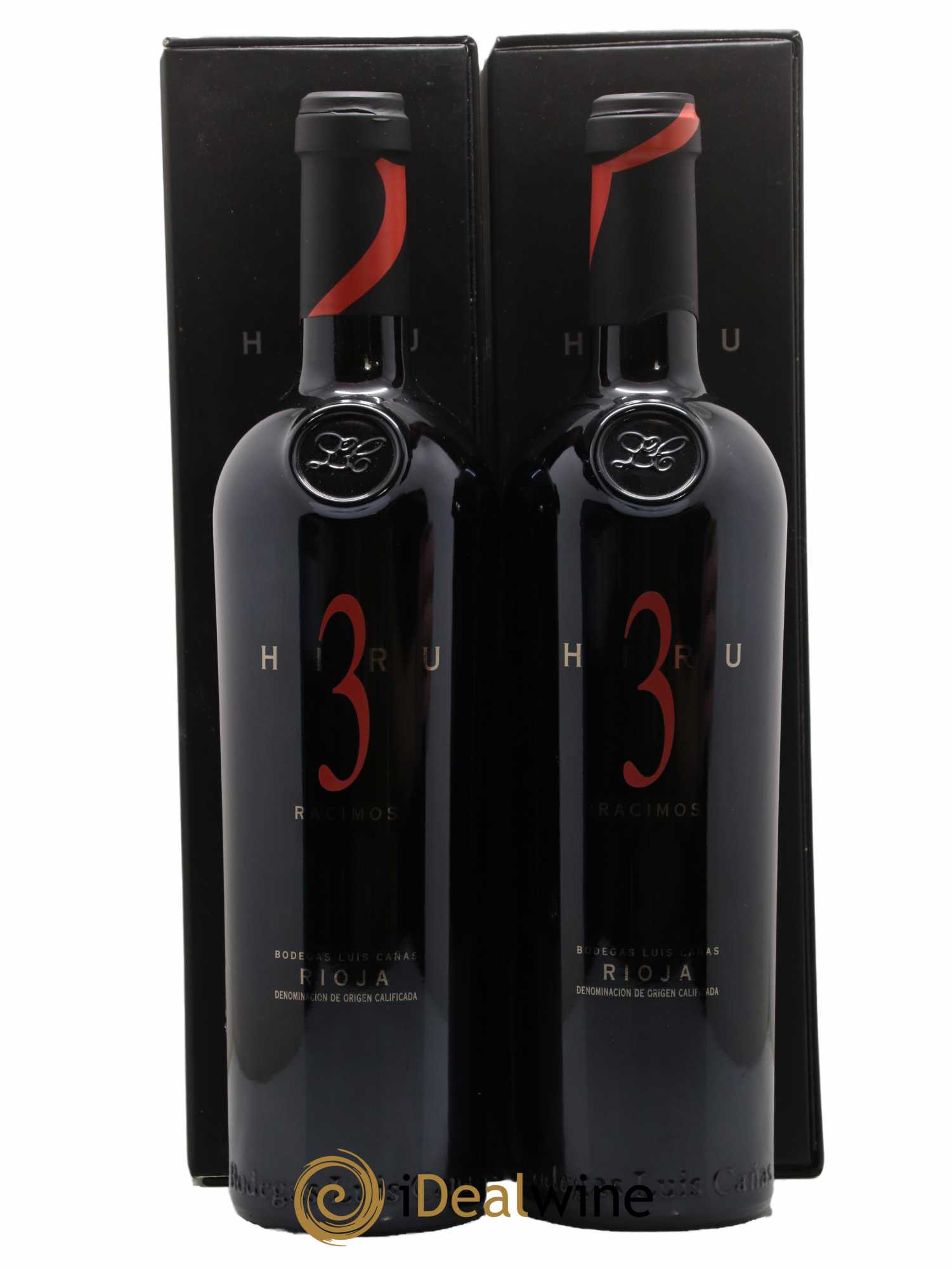 Rioja DOCA Hiru 3 Racimos 2003 - Posten von 2 Flaschen - 0