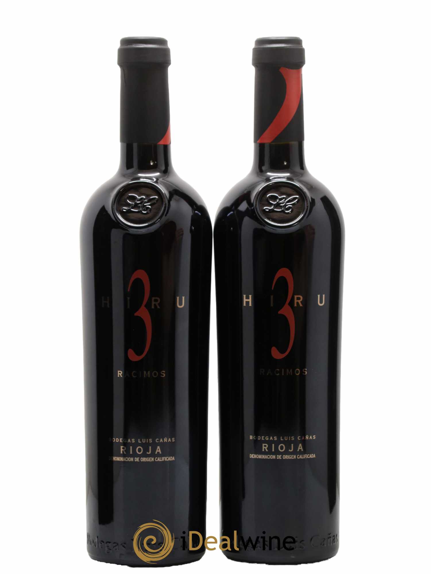 Rioja DOCA Hiru 3 Racimos 2005 - Lot of 2 bottles - 1