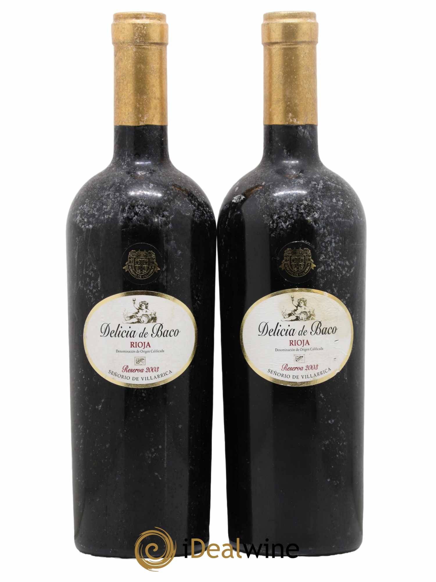 Rioja DOCA Delicia De Baco 2003 - Lot de 2 bouteilles - 0