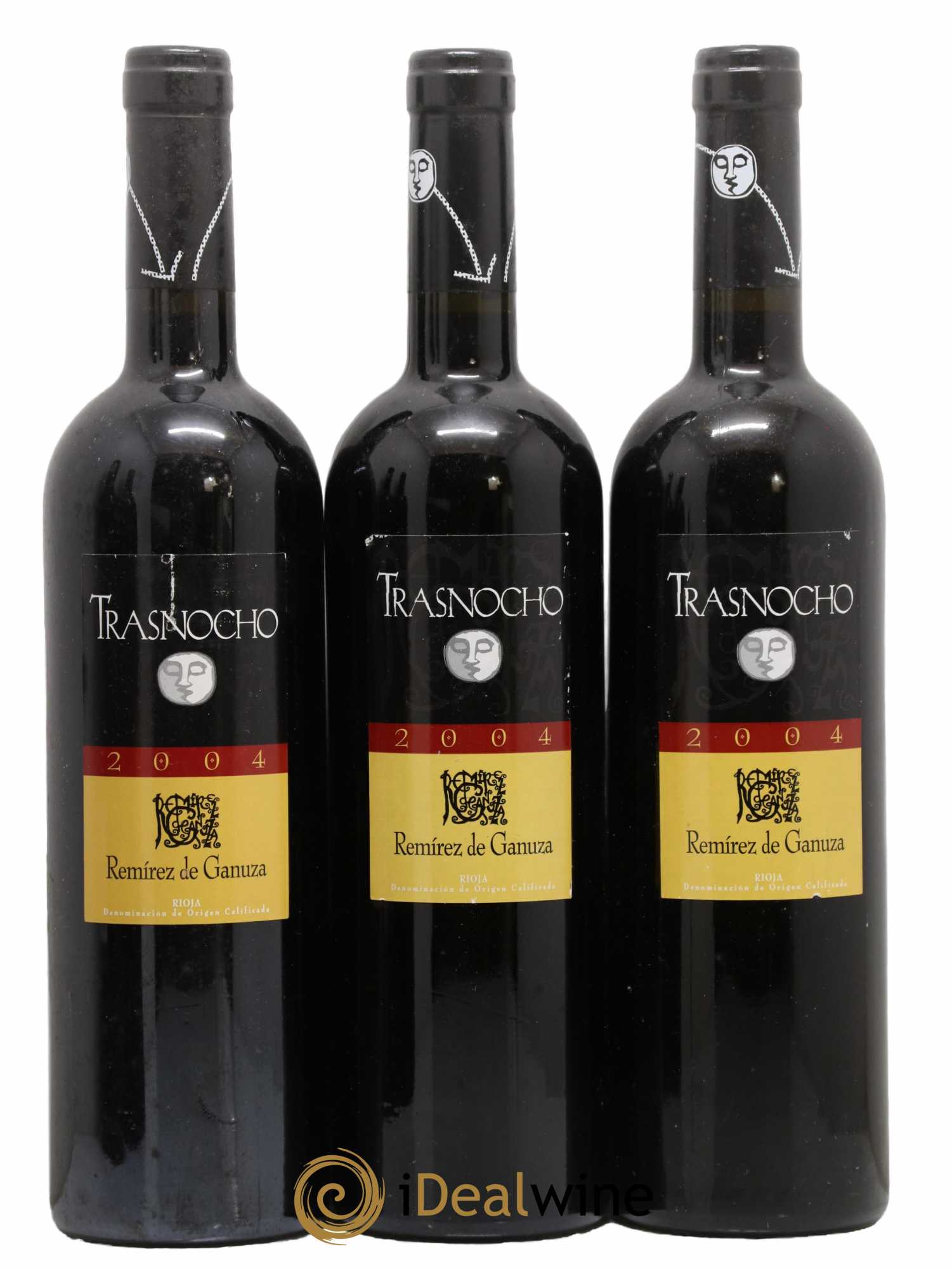 Rioja DOCA Trasnocho Remirez de Ganuza 2004 - Lot de 3 bouteilles - 0