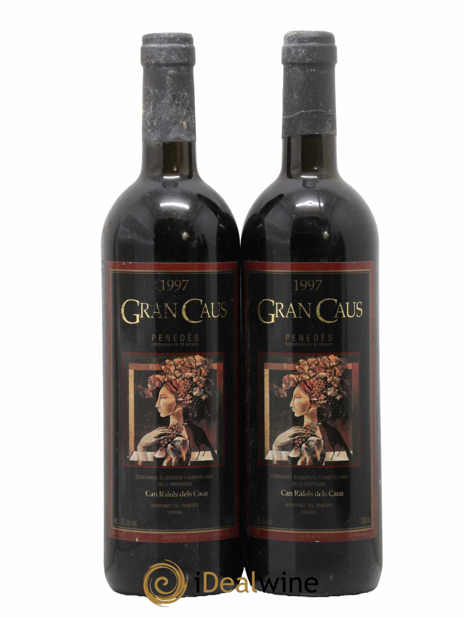 Penedes Gran Caus 1997 - Lot de 2 bouteilles - 0