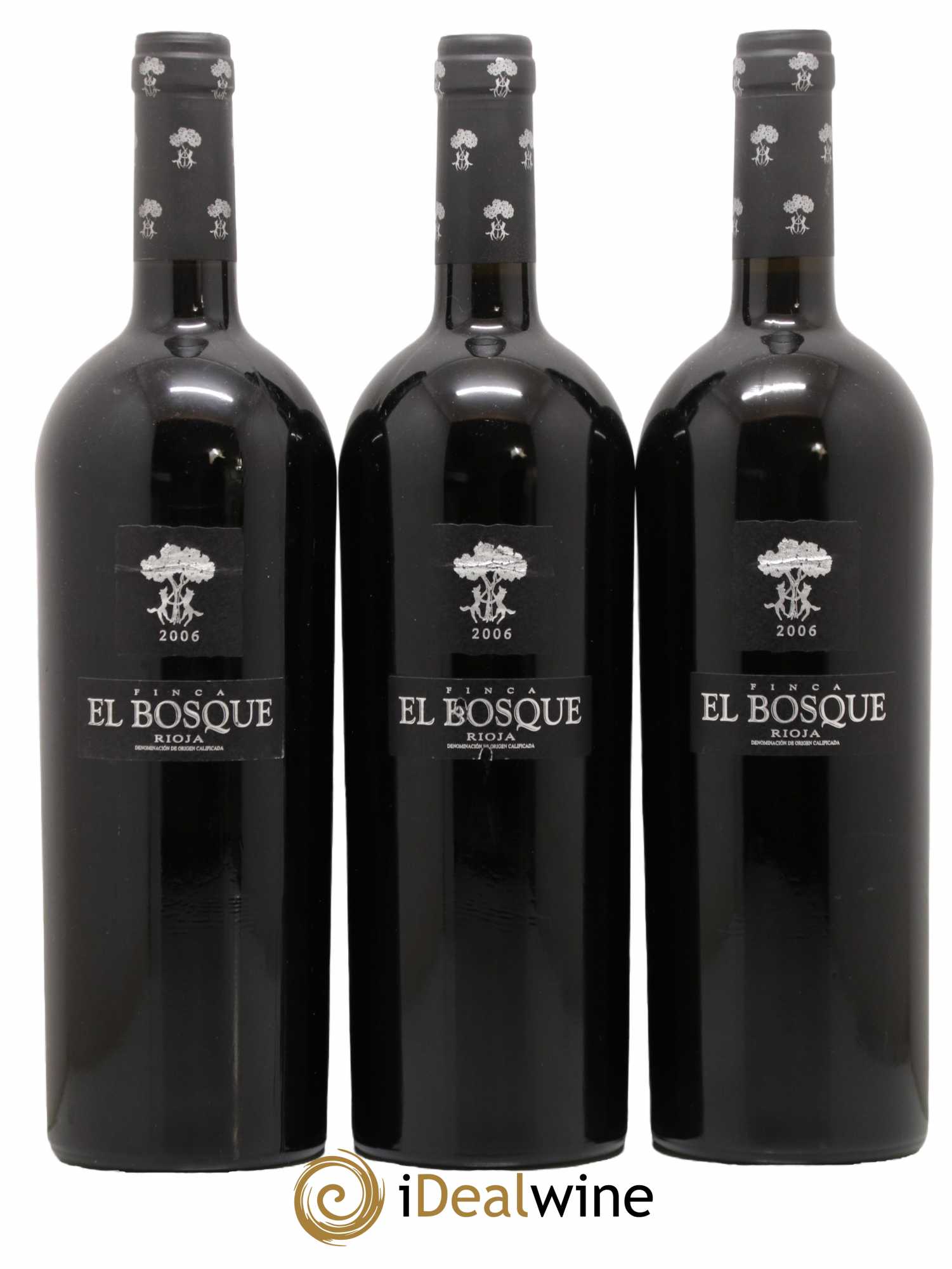 Rioja DOCA Finca El Bosque 2006 - Lot de 3 bouteilles - 0