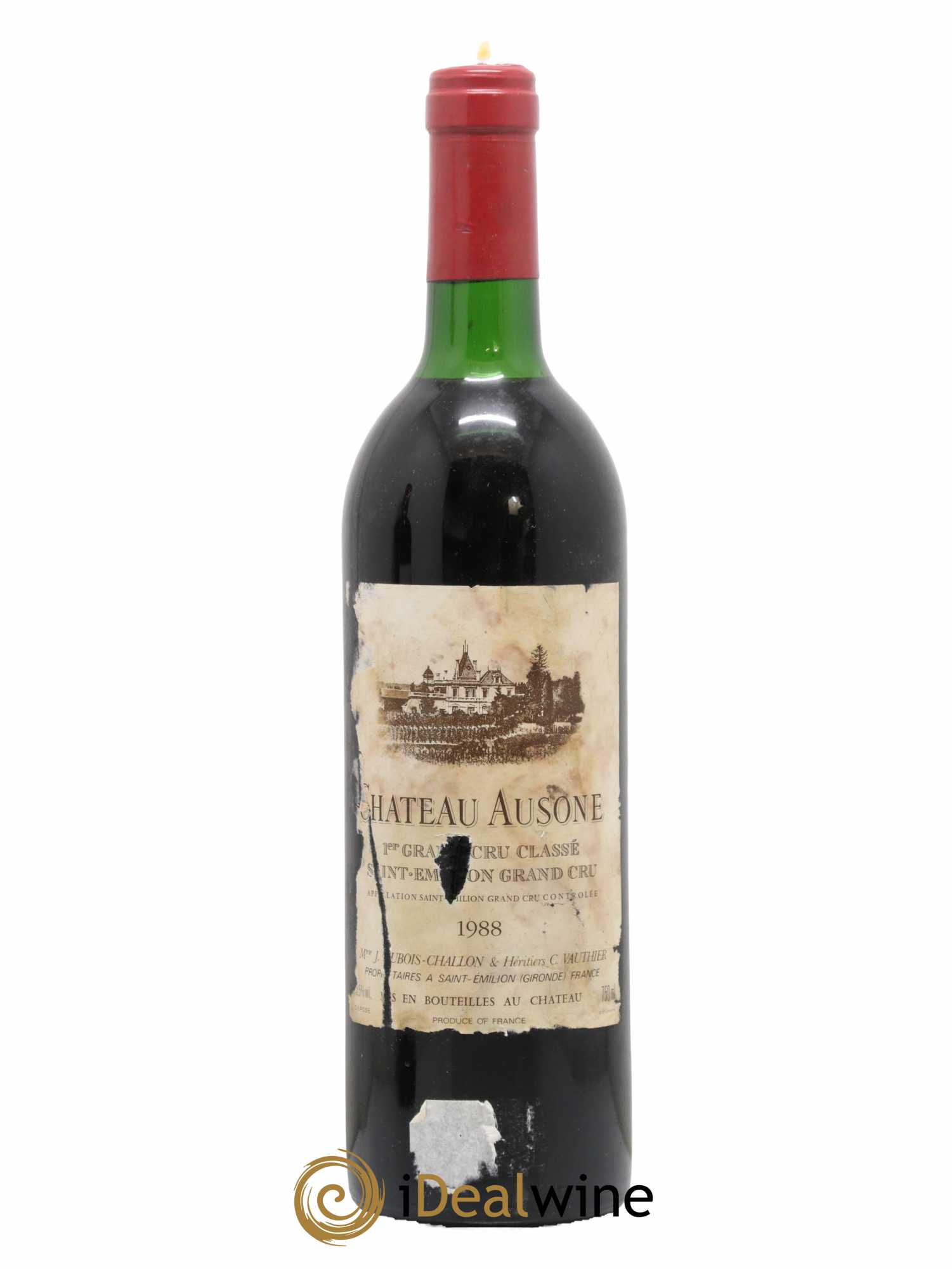 Château Ausone 1er Grand Cru Classé A 1988 - Lot de 1 bouteille - 0