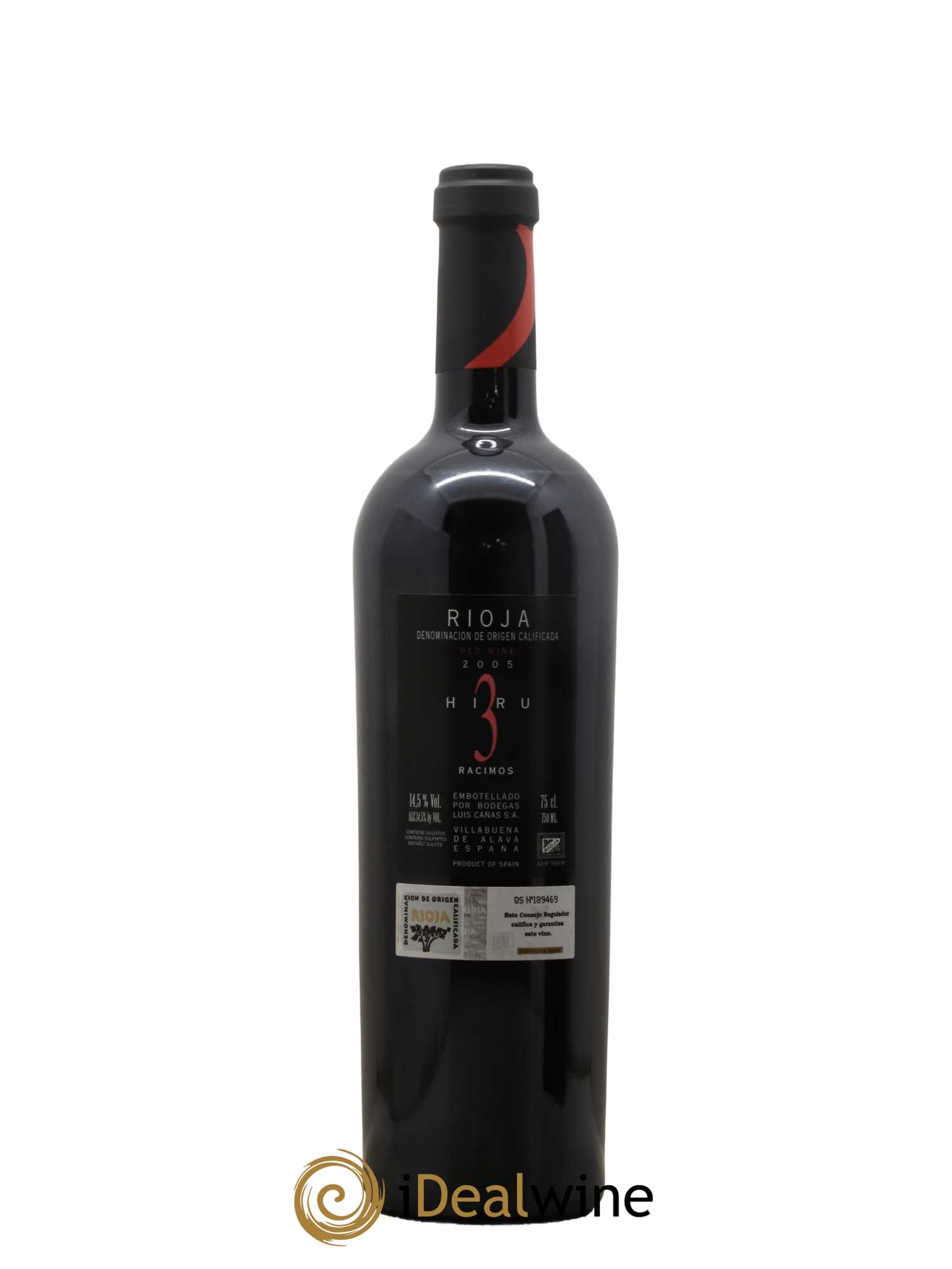 Rioja DOCA Hiru Doca Racimos 2005 - Lot de 1 bouteille - 2