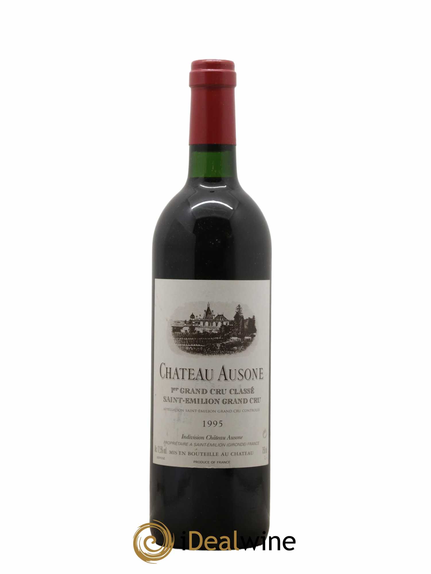 Château Ausone 1er Grand Cru Classé A 1995 - Lot de 1 bouteille - 0