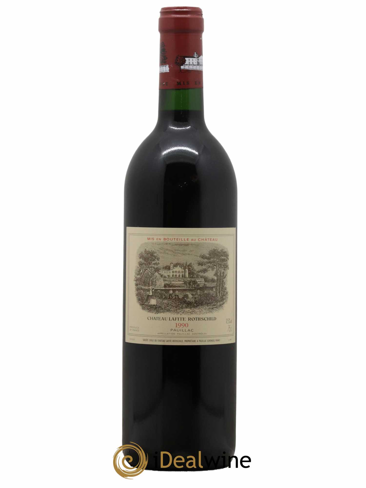 Château Lafite Rothschild 1er Grand Cru Classé 1990 - Lot de 1 bouteille - 0