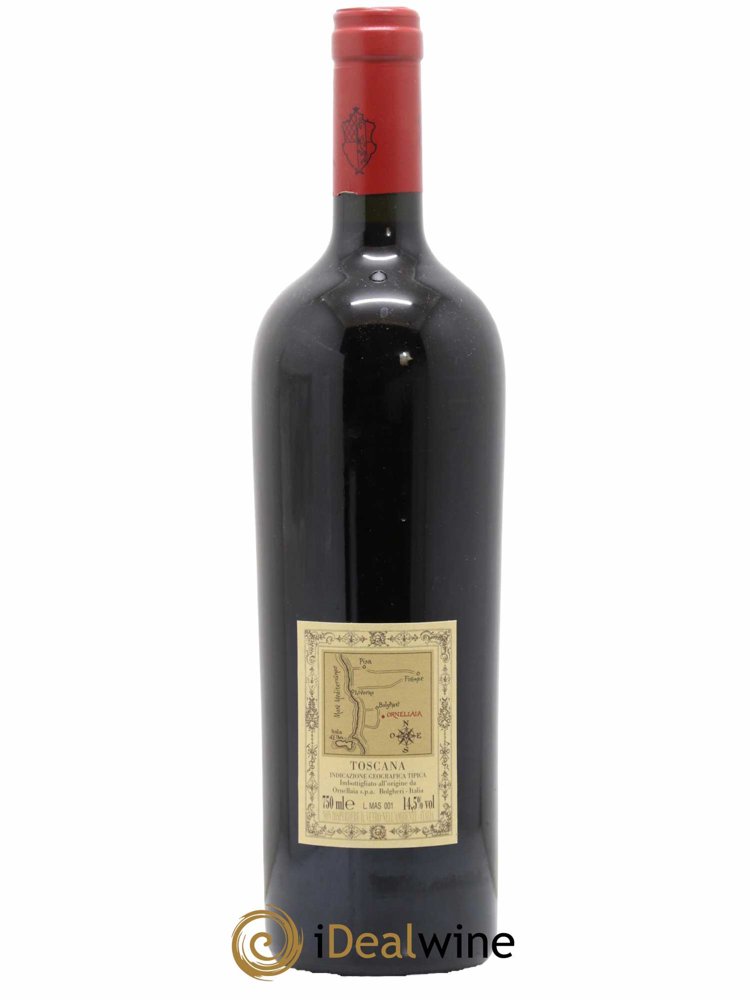 Toscana IGT Tenuta Dell'Ornellaia Masseto Frescobaldi 1997 - Lot de 1 bouteille - 1