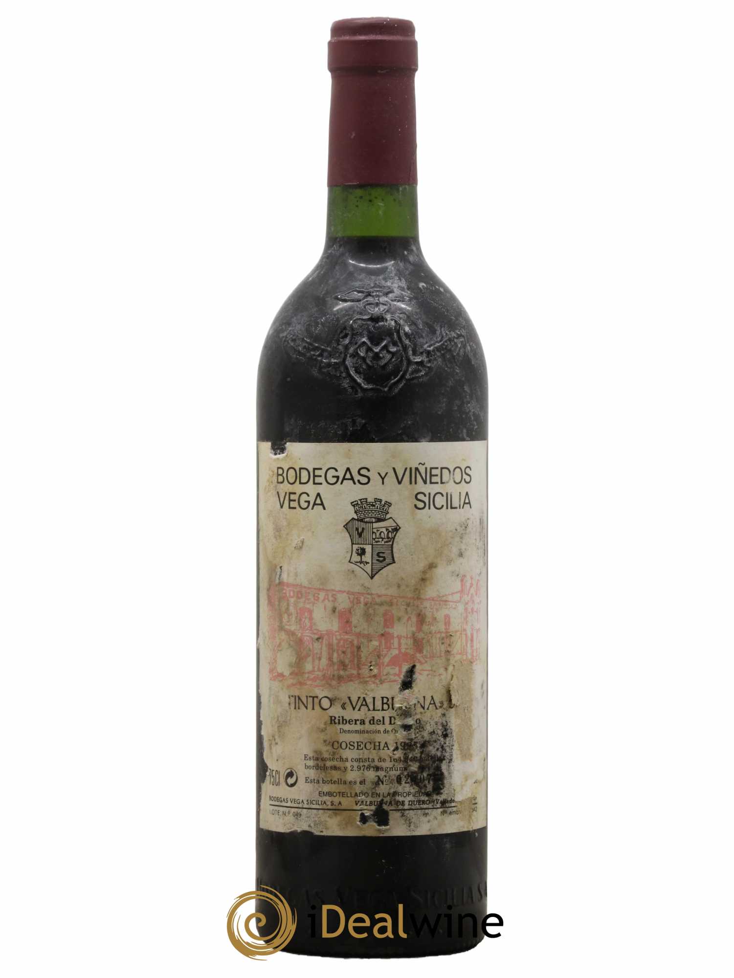 Ribera Del Duero DO Vega Sicilia Valbuena 5 ano Famille Alvarez 1995 - Lot de 1 bouteille - 0