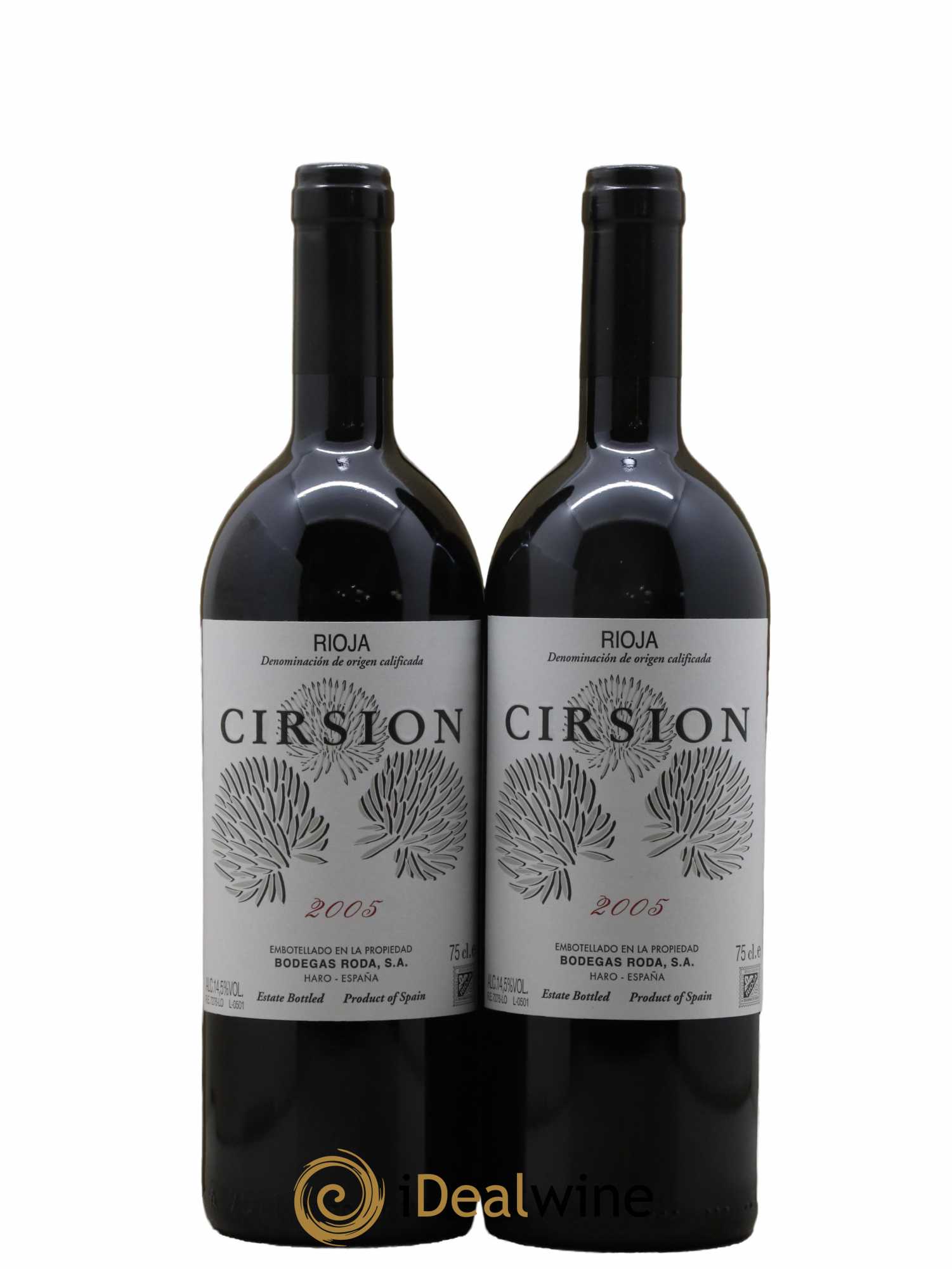 Rioja DOCA Cirsion Doca 2005 - Posten von 2 Flaschen - 0