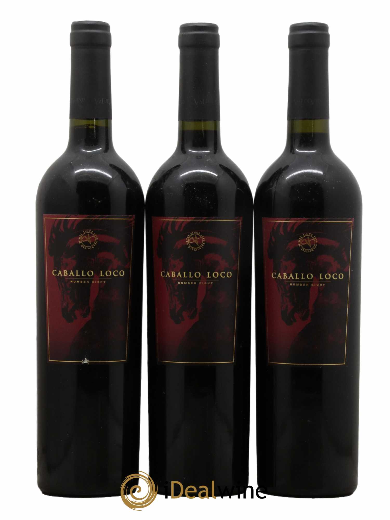 Chili Caballo Loco Number 8 - Lot de 3 bouteilles - 0