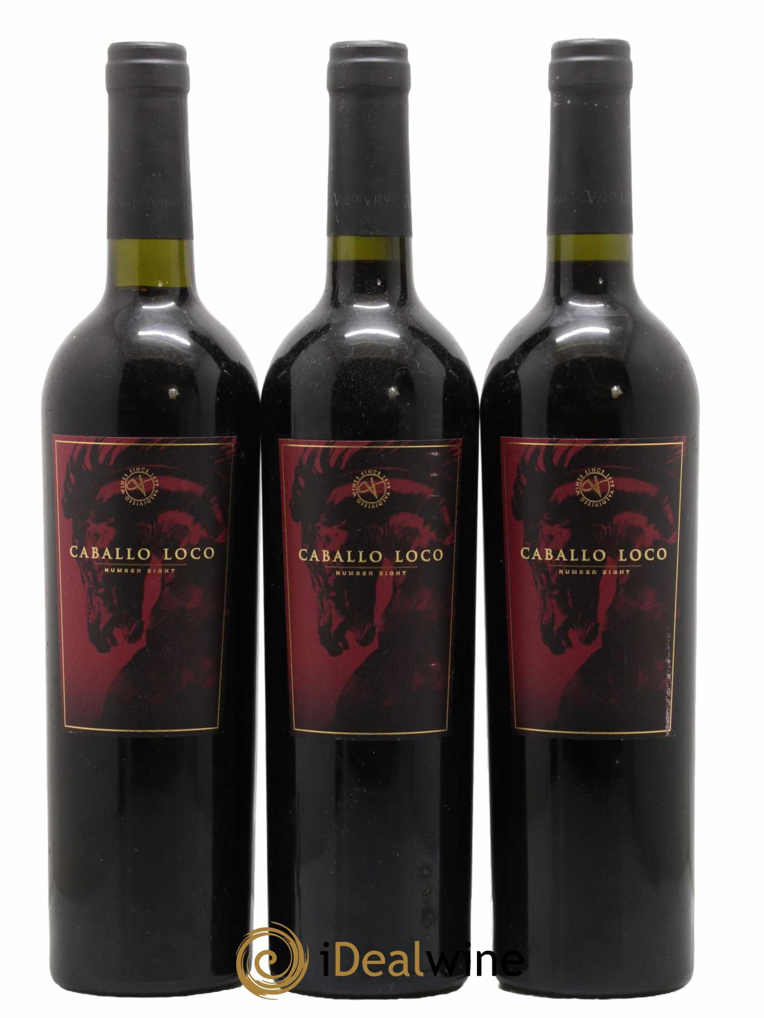 Chili Caballo Loco Number 8 - Lot de 3 bouteilles - 0