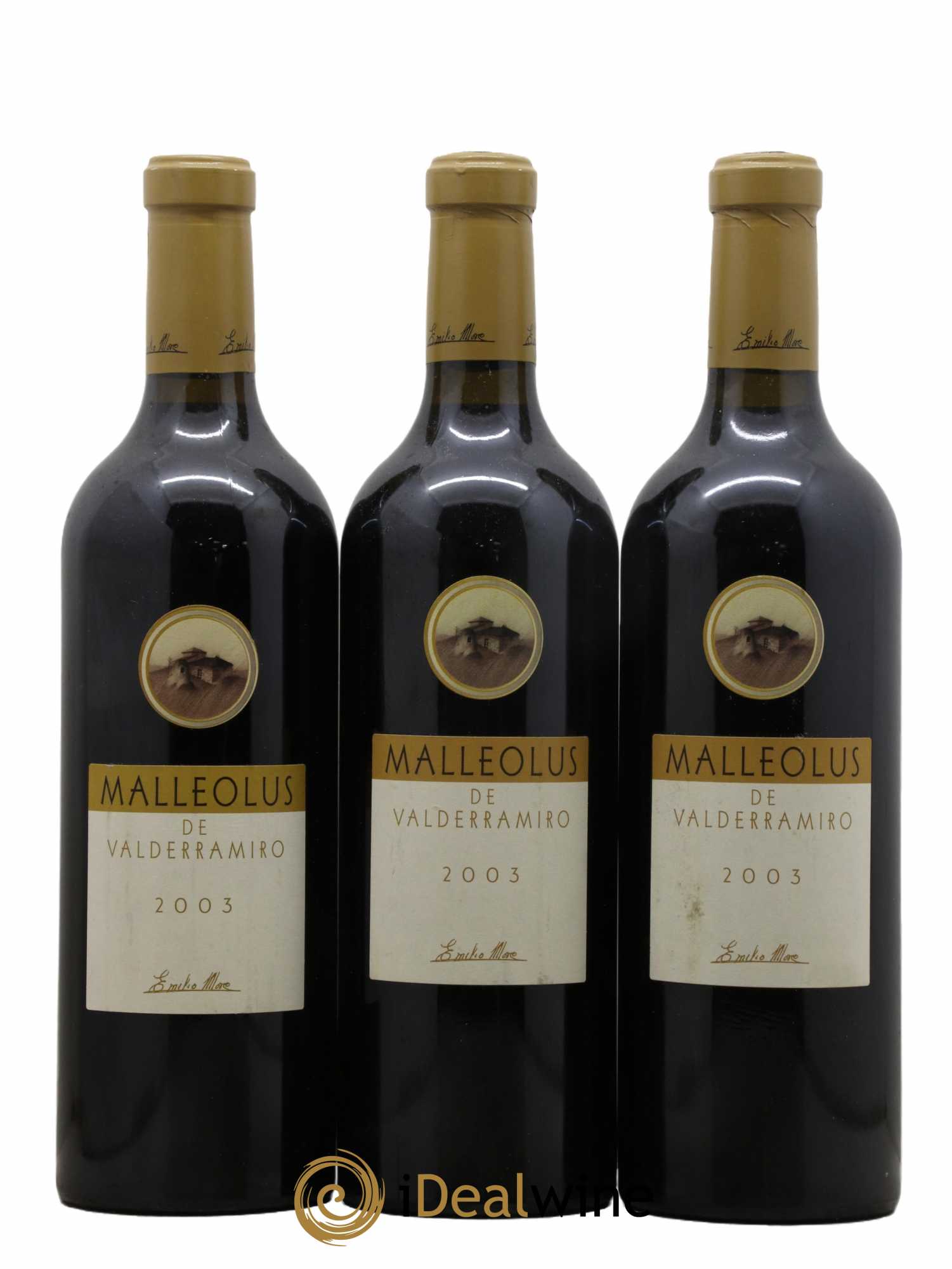 Ribera Del Duero DO Malleolus De Valderramiro 2003 - Lot de 3 bouteilles - 0