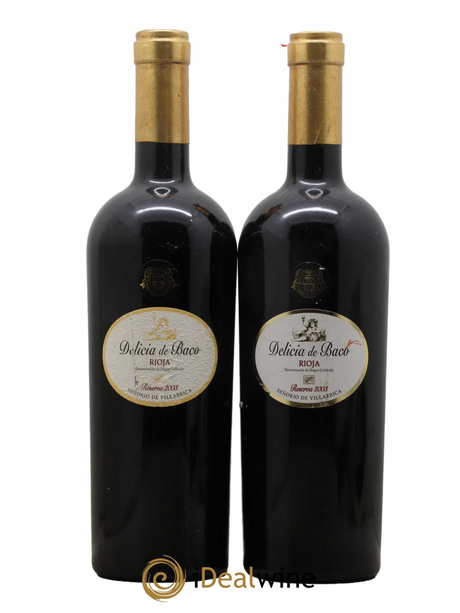 Rioja DOCA Delicia De Baco Doca 2003 - Lot de 2 bouteilles - 0