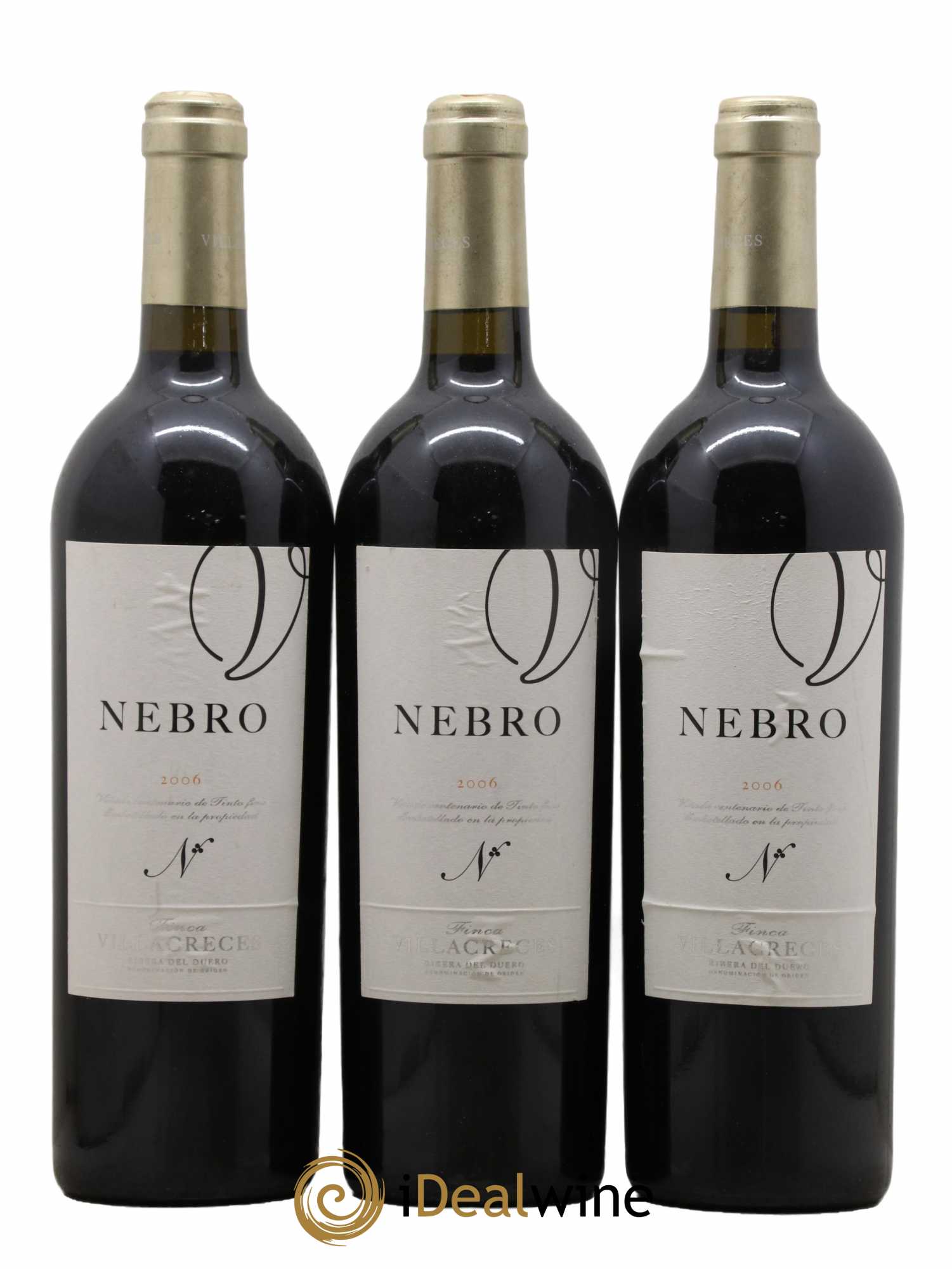 Ribera Del Duero DO Nebro 2006 - Lot de 3 bouteilles - 0