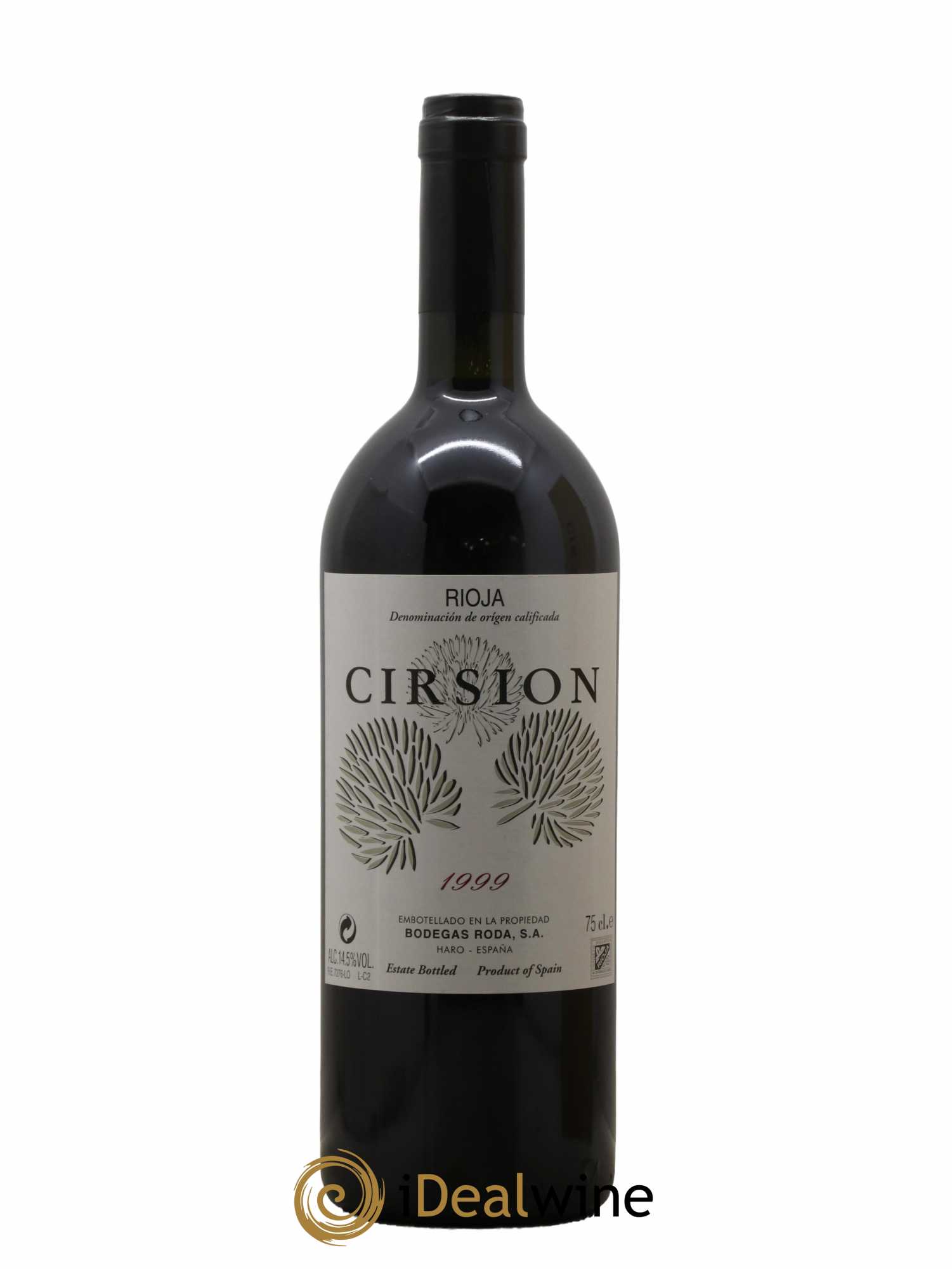 Rioja DOCA Cirsion Doca 1999 - Lot de 1 bouteille - 1
