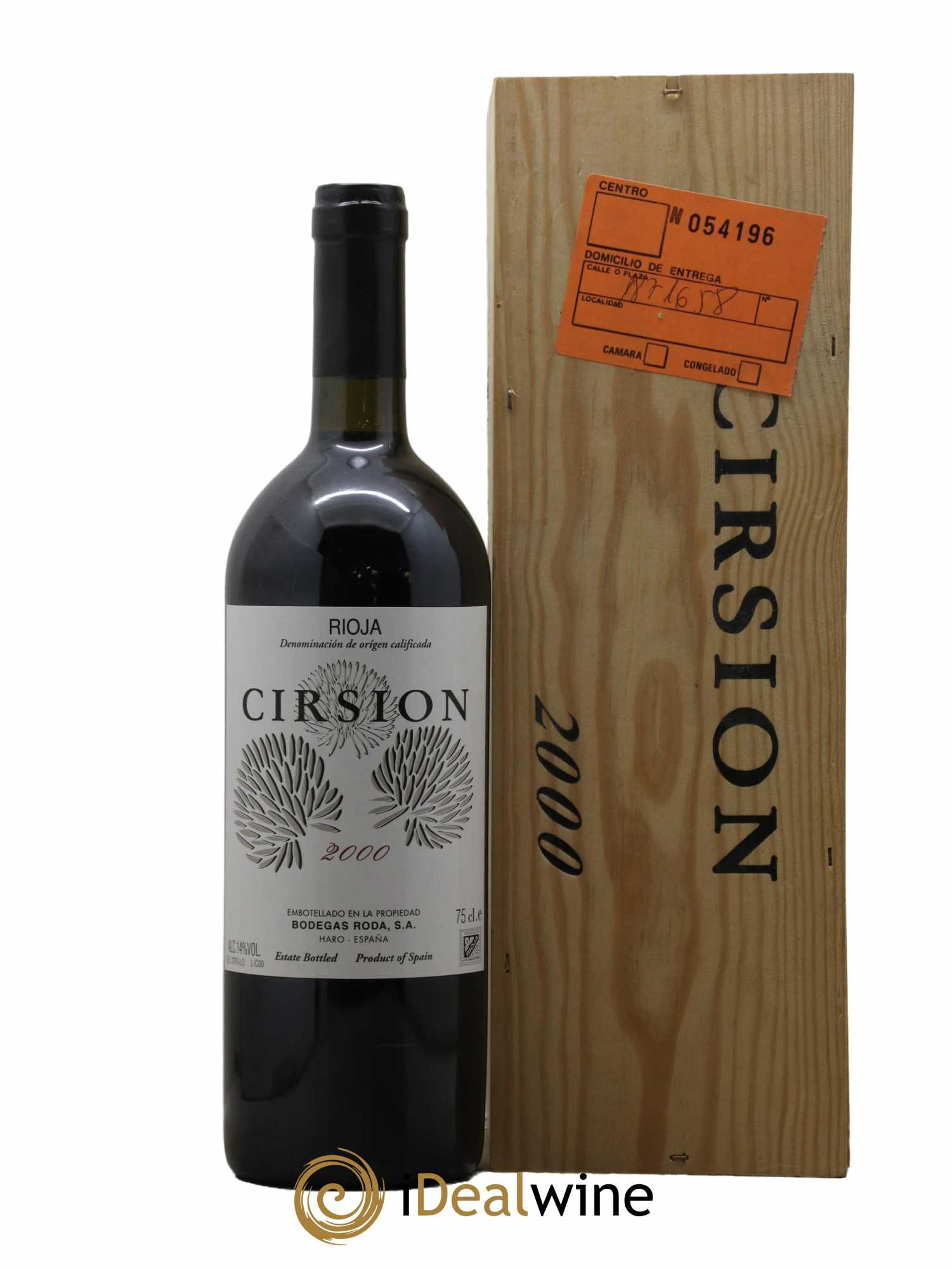 Rioja DOCA Cirsion Doca 2000 - Lot de 1 bouteille - 0