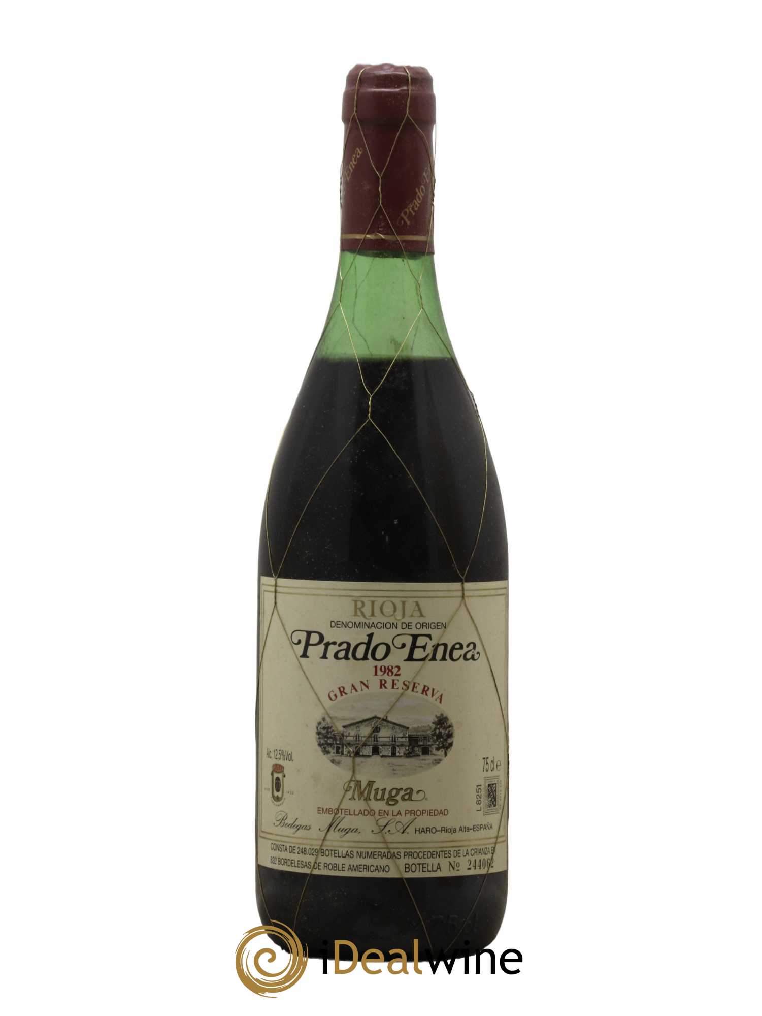 Rioja DOCA Gran Reserva Muga Prado Enea Doca 1982 - Lot de 1 bouteille - 1